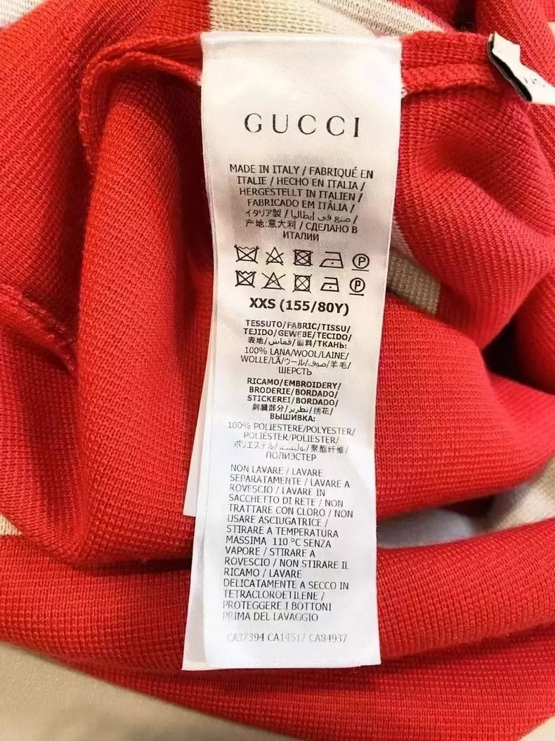 Gucci Gucci Short-sleeved wool knitted skirt 2503-Nextarrow Size XXS / US 00 / IT 34 - 6 Thumbnail