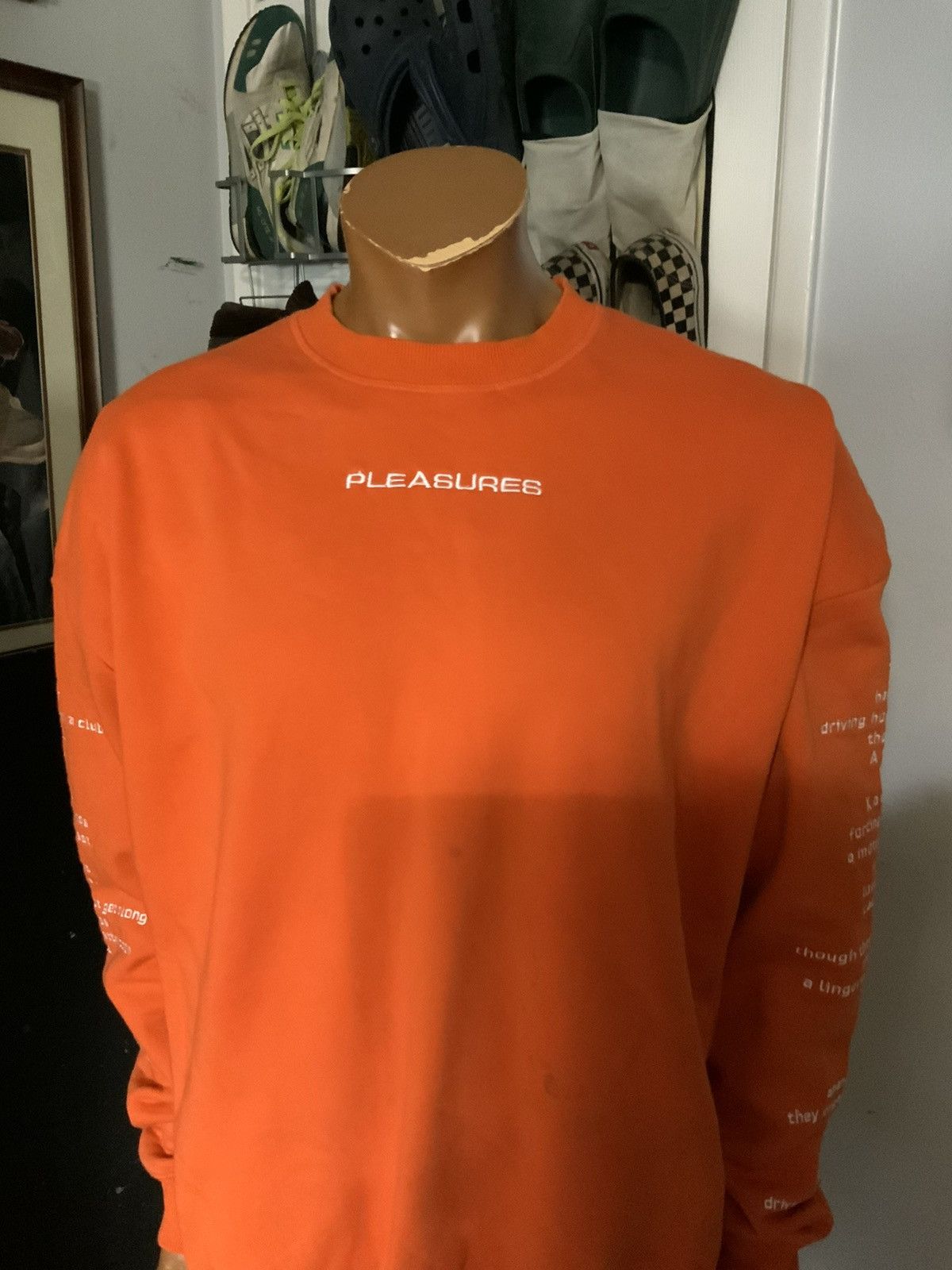 Pleasures Pleasures Now Teenage Lovers Embroidered Crewneck Sweatshirt Size US XL / EU 56 / 4 - 11 Thumbnail