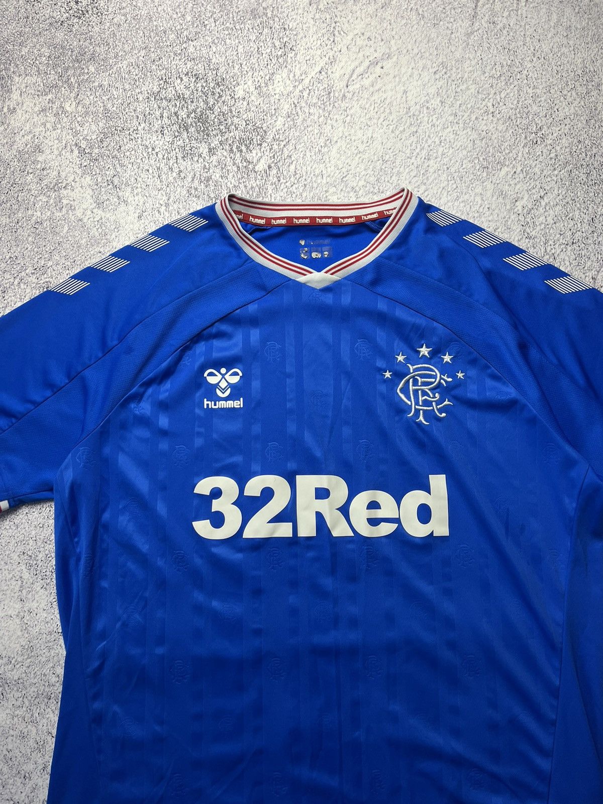 Hummel Hummel Rangers 2019-20 home football shirt jersey size XL Size US XL / EU 56 / 4 - 5 Thumbnail