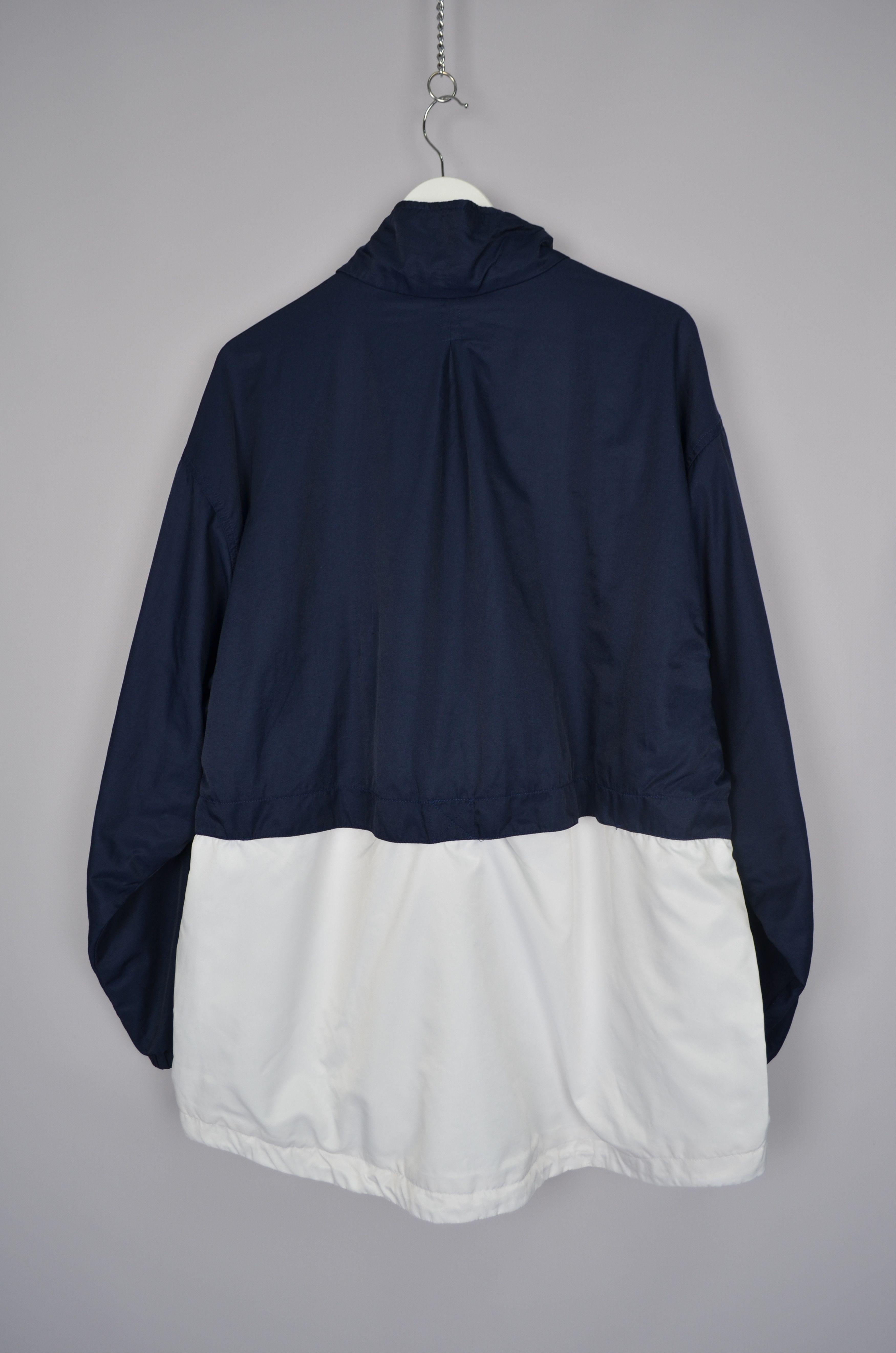 Nike × Vintage 90's Nike Court Jacket White/Navy Size XL Vintage y2k Size US XL / EU 56 / 4 - 9 Thumbnail