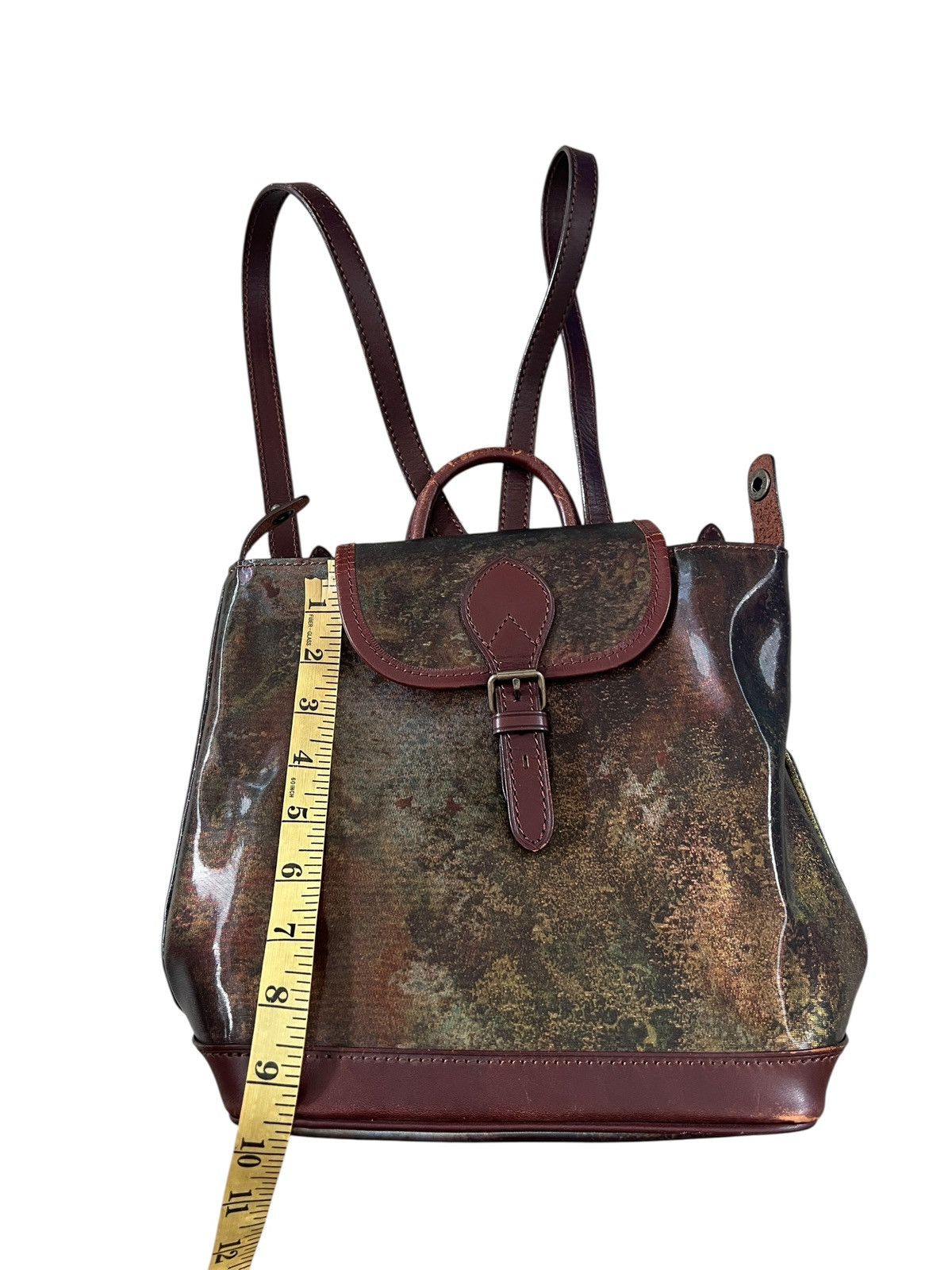 Jean Paul Gaultier Vintage Jean Paul Gaultier Cyber Holographic Backpack Size ONE SIZE - 17 Thumbnail