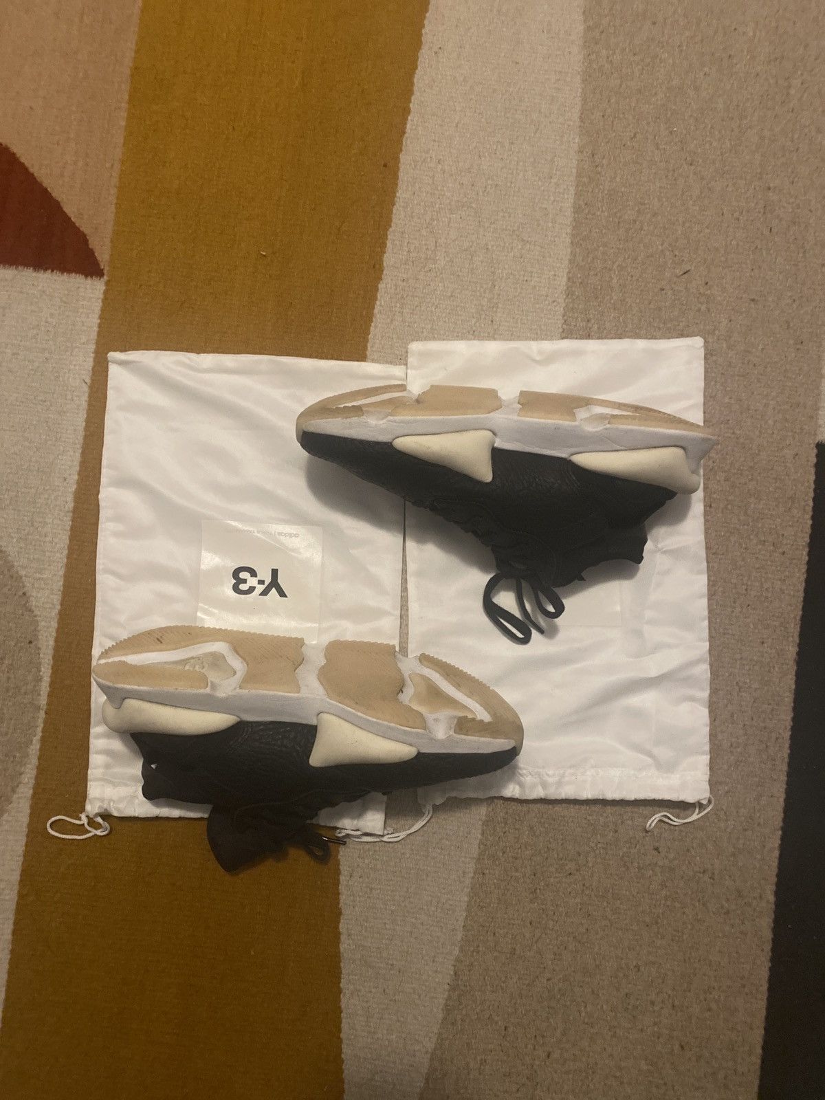 Adidas × Y-3 × Yohji Yamamoto Yohji Yamamoto x Adidas Y-3 Kaiwa leather sneakers Size US 11.5 / EU 44-45 - 6 Thumbnail