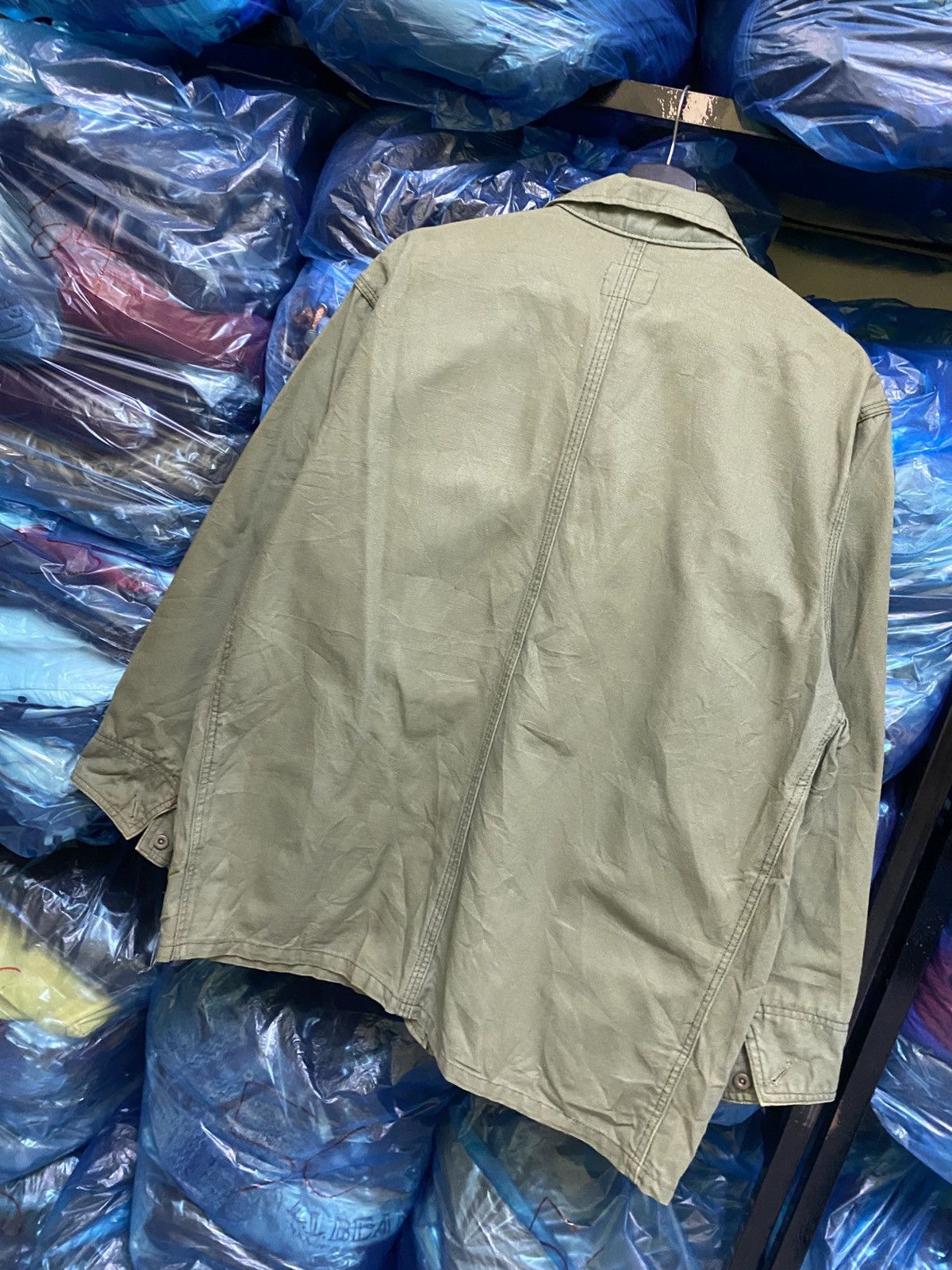 Other VINTAGE NAVVY DAILY WORKWEAR CHORE JACKET Size US L / EU 52-54 / 3 - 9 Thumbnail