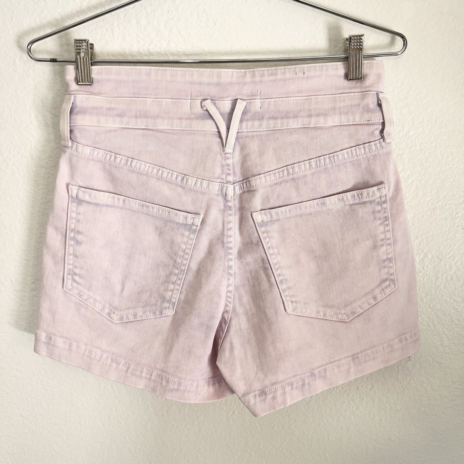 Veronica Beard Veronica Beard 26/2 Jaylen High Rise Pleated Denim Shorts Size 26" / US 2 / IT 38 - 6 Thumbnail