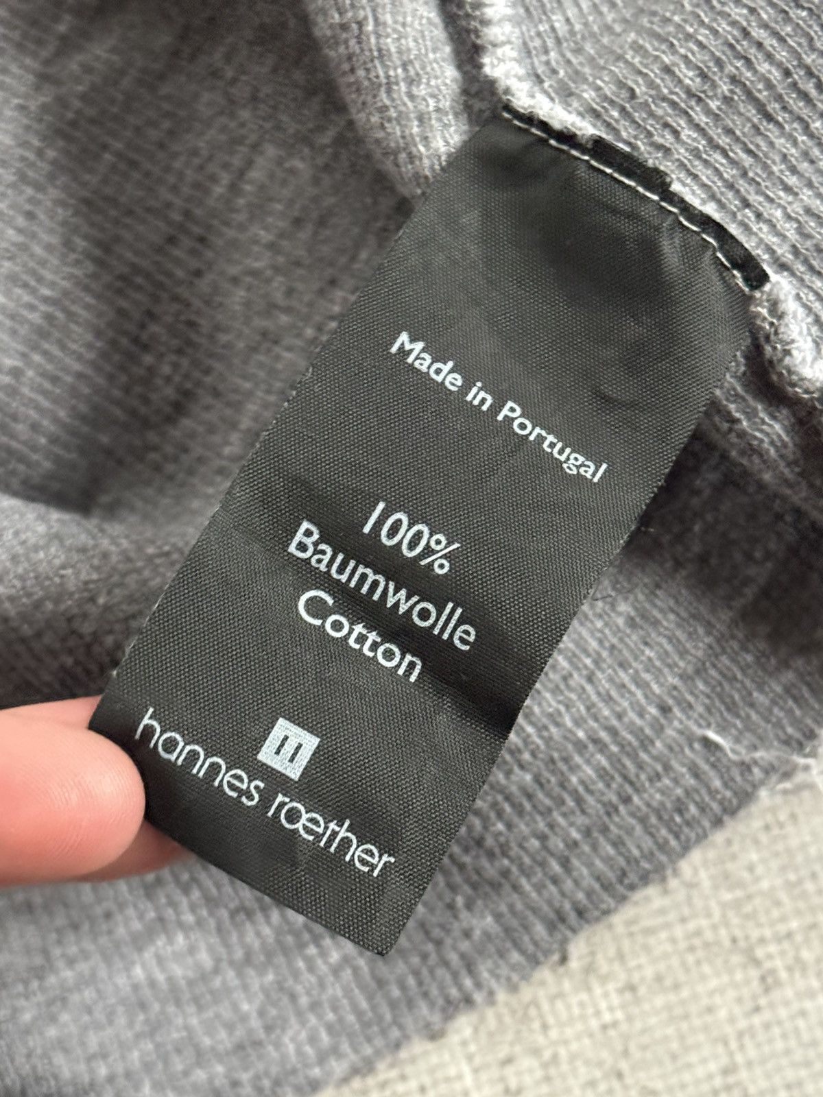 hannes roether Hannes Roether S/size gray relaxed oversized long dress knit Size S / US 4 / IT 40 - 9 Thumbnail