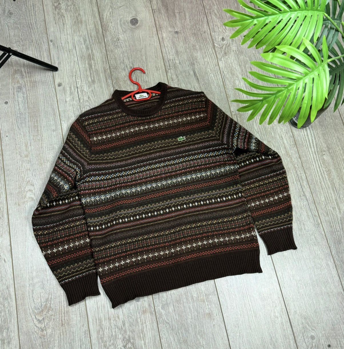 Lacoste VINTAGE SWEATSHIRT LACOSTE LUXURY SWEATER SIZE S Size US S / EU 44-46 / 1 - 8 Thumbnail