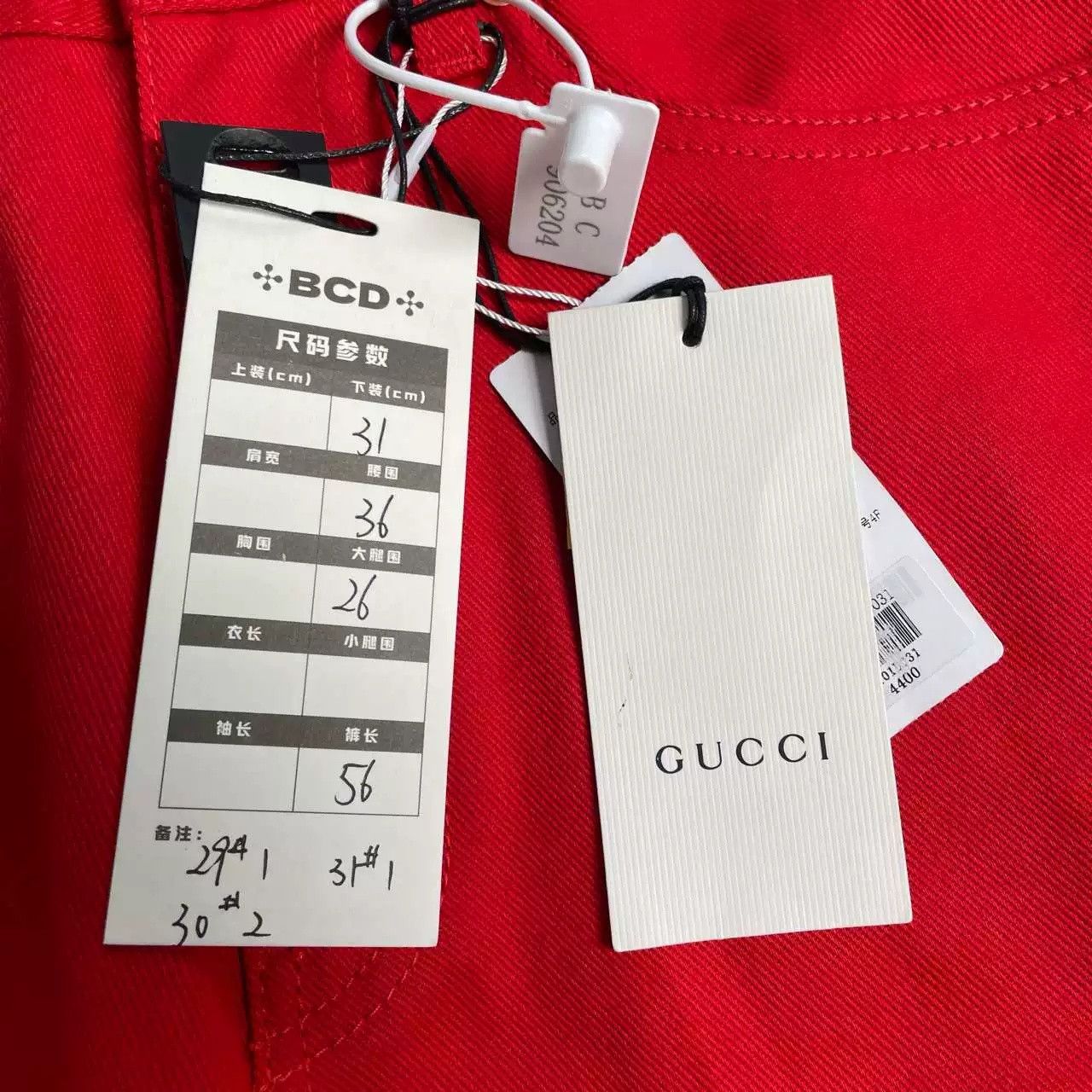 Gucci GUCCI Red Shorts Size US 30 / EU 46 - 4 Thumbnail