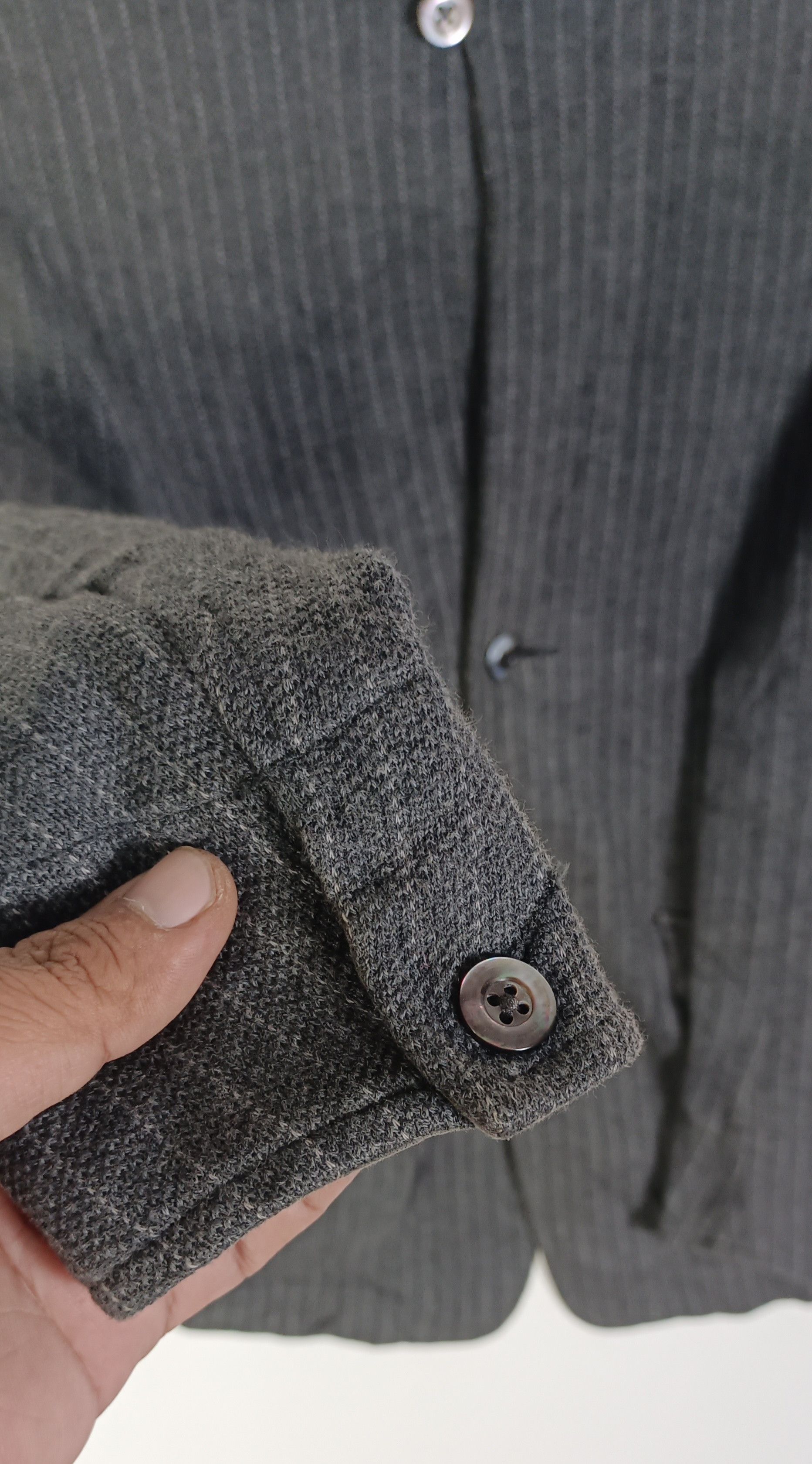 Japanese Brand × SHIPS Ships Hickory Jacket Button Up Size US S / EU 44-46 / 1 - 5 Thumbnail