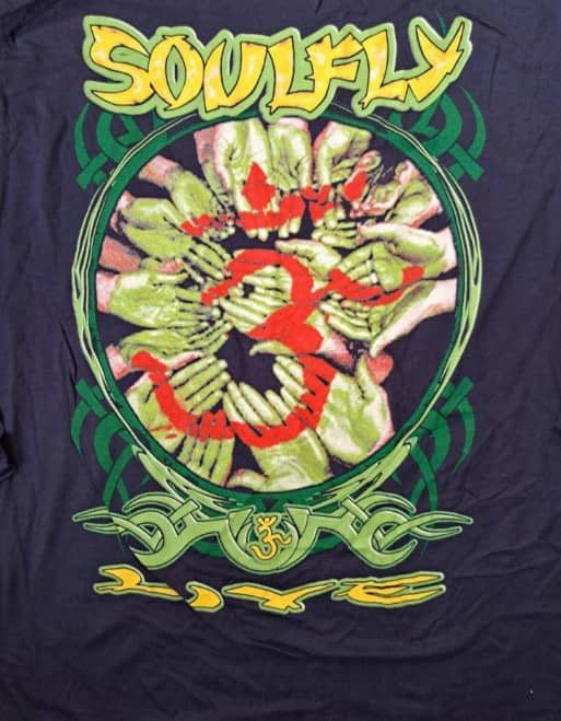 Band Tees Vintage Nu Metal SOULFLY BAND KORN DEFTONES LIMP BIZKIT SHIR Size US M / EU 48-50 / 2 - 1 Thumbnail