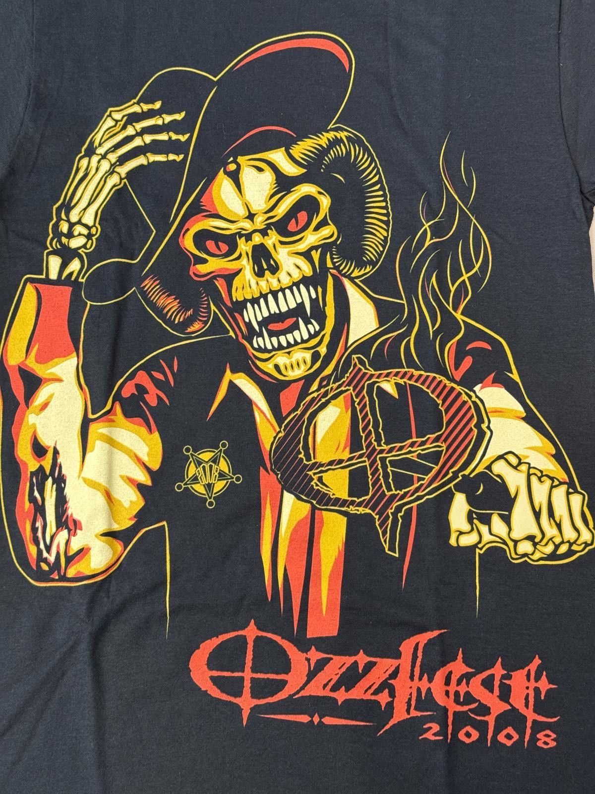 Designer Ozzfest Tour 2008 T-shirt - OzzFest Tee Shirt - S Size US S / EU 44-46 / 1 - 3 Thumbnail