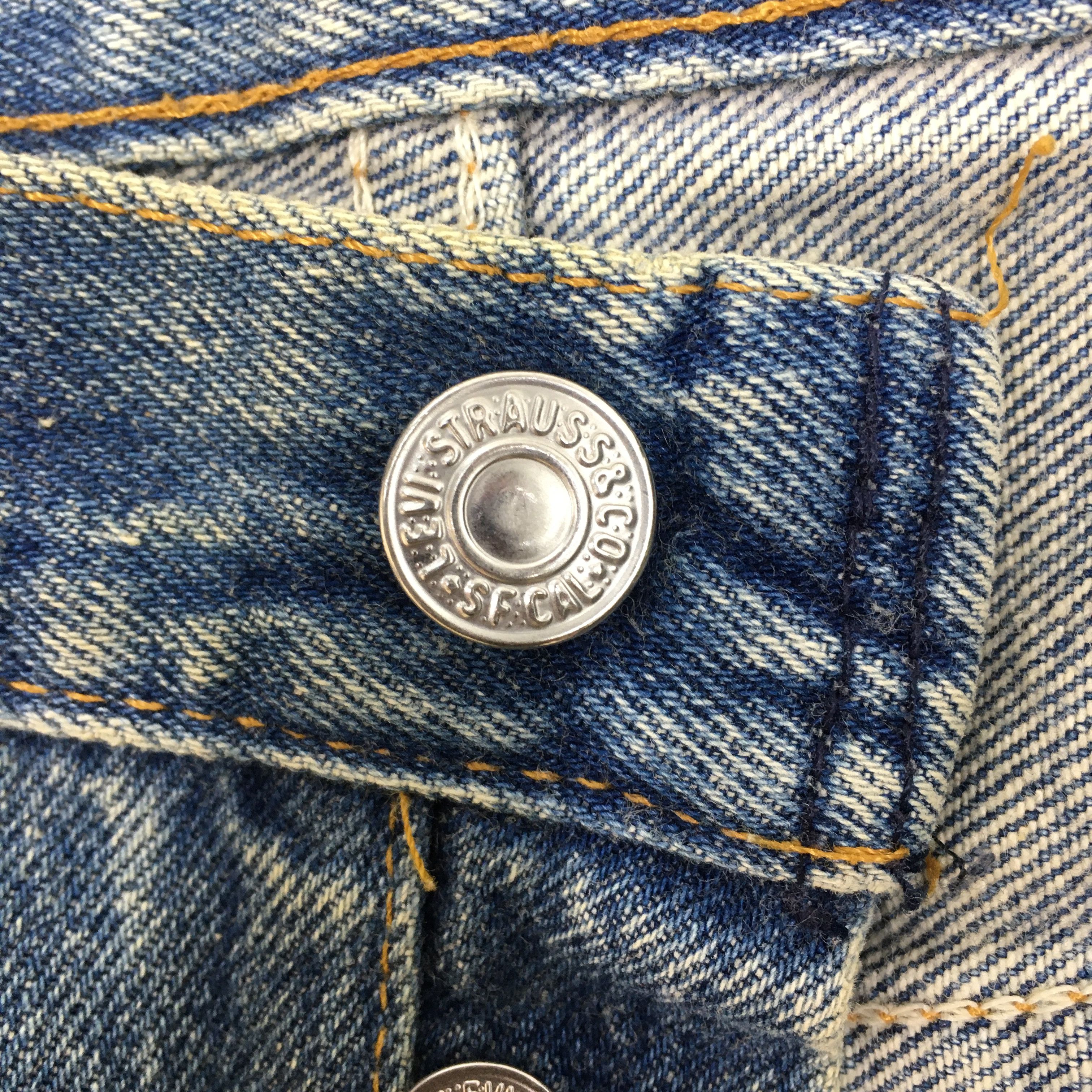 Size 34x34.5 Vintage Levi's 501XX Blue Stone Washed Jeans