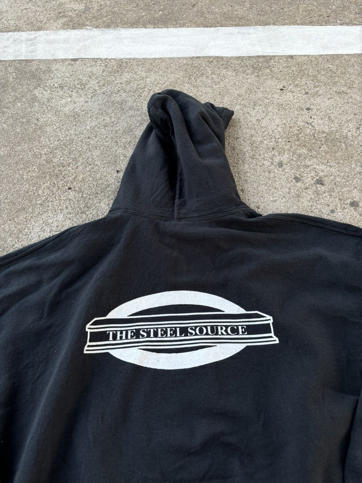 Gildan Faded Gildan Black Hoodie Size US XL / EU 56 / 4 - 2 Thumbnail