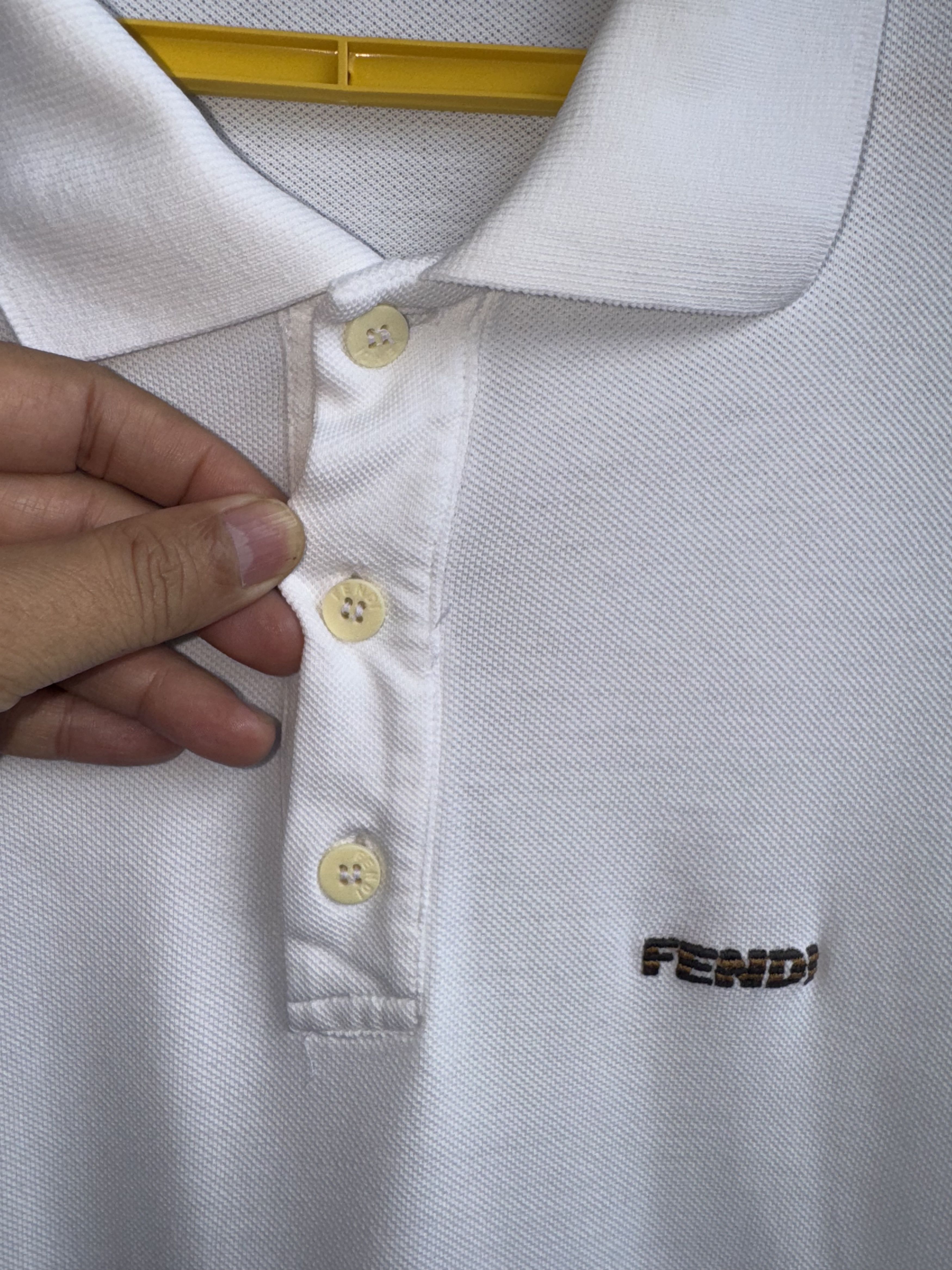 Fendi × Vintage Fendi Polo Vintage Shirt Size US L / EU 52-54 / 3 - 5 Thumbnail