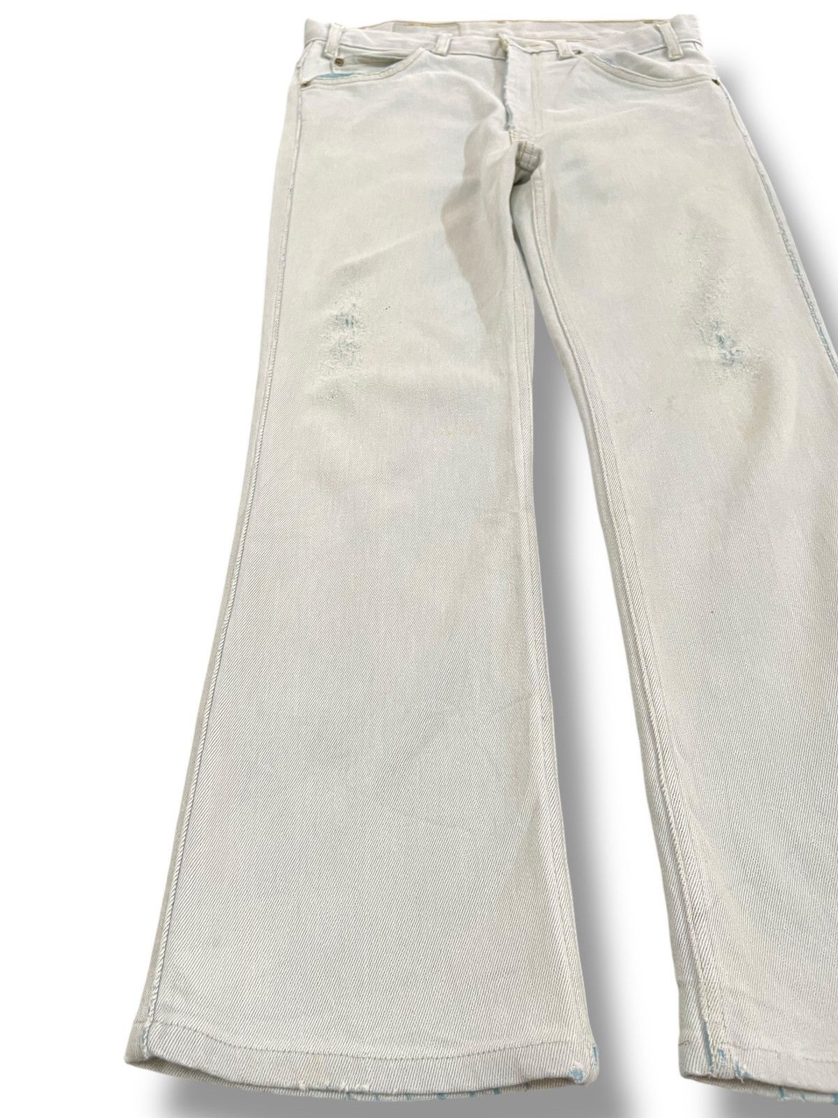 LVC × Levi's × Levi's Vintage Clothing Vintage Levi’s 517 Flare Bell Bottom Black Tab Denim Size US 31 - 3 Thumbnail