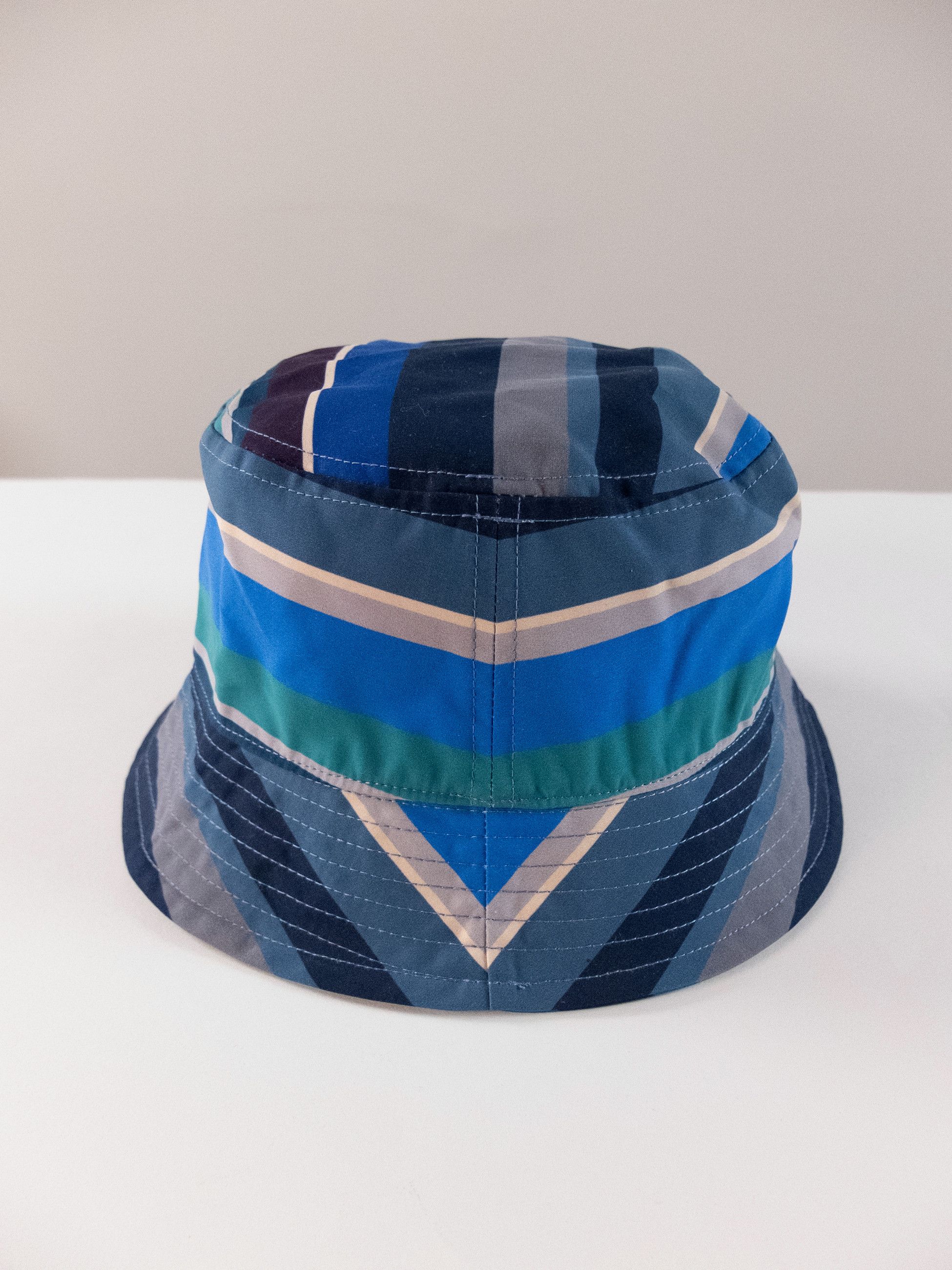 Other GALLO multicolor striped nylon bucket hat Medium Italy Size ONE SIZE - 2 Thumbnail