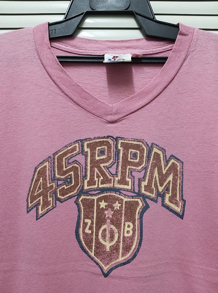 45rpm ARCHIVAL JAPANESE CULT 45RPM V-NECK T SHIRT Size US S / EU 44-46 / 1 - 1 Thumbnail