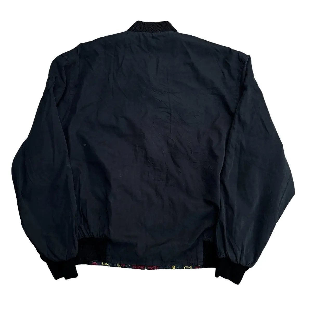 Hermes Vintage Hermes "Torana" Silk Bomber Jacket Size US S / EU 44-46 / 1 - 12 Thumbnail