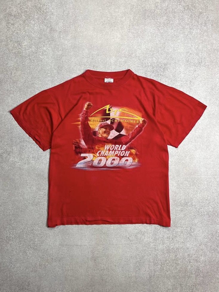 Vintage 2000 F-1 Michael Schumacher Racing Licensed T-shirt
