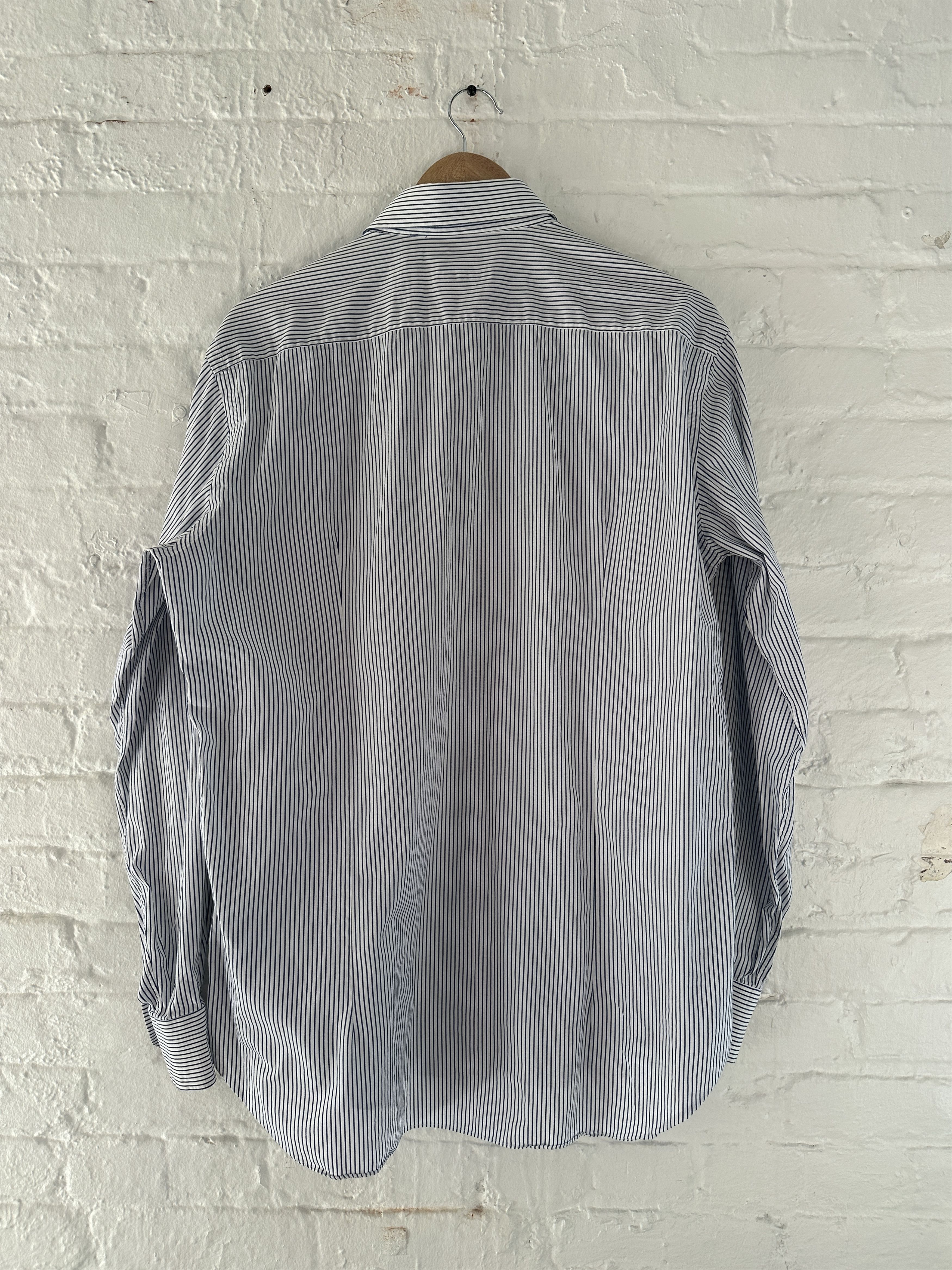 Loro Piana Loro Piana Striped Button Up Shirt Size US L / EU 52-54 / 3 - 3 Thumbnail