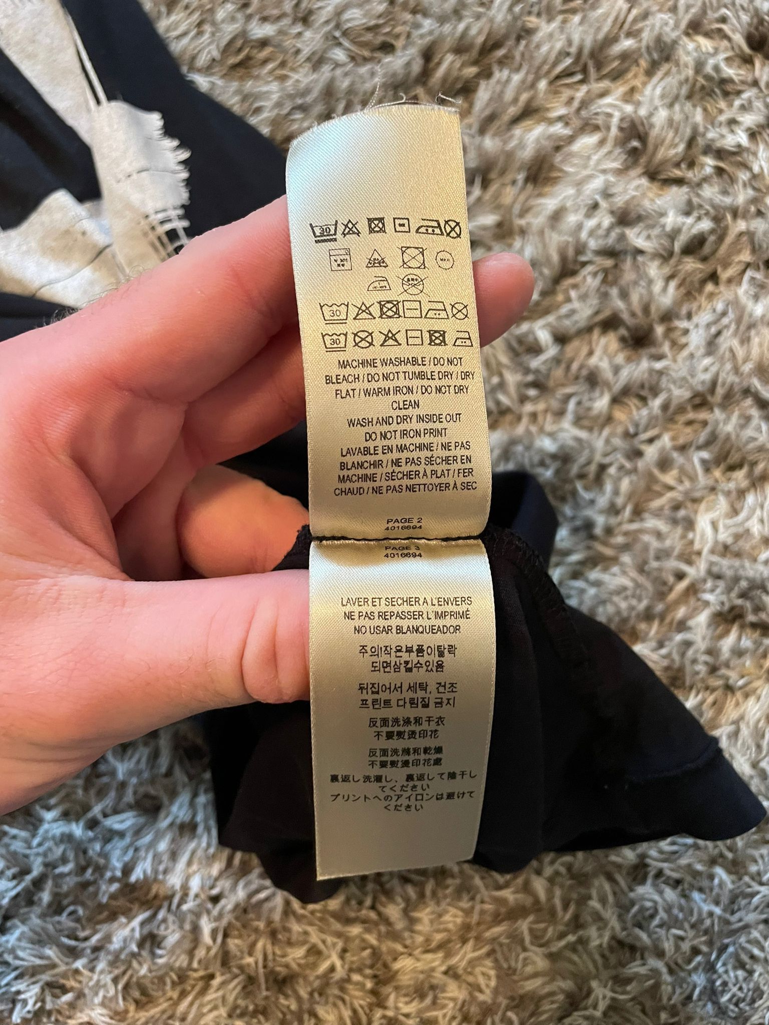 Burberry Burberry Brushstroke T-Shirt Size US S / EU 44-46 / 1 - 7 Thumbnail