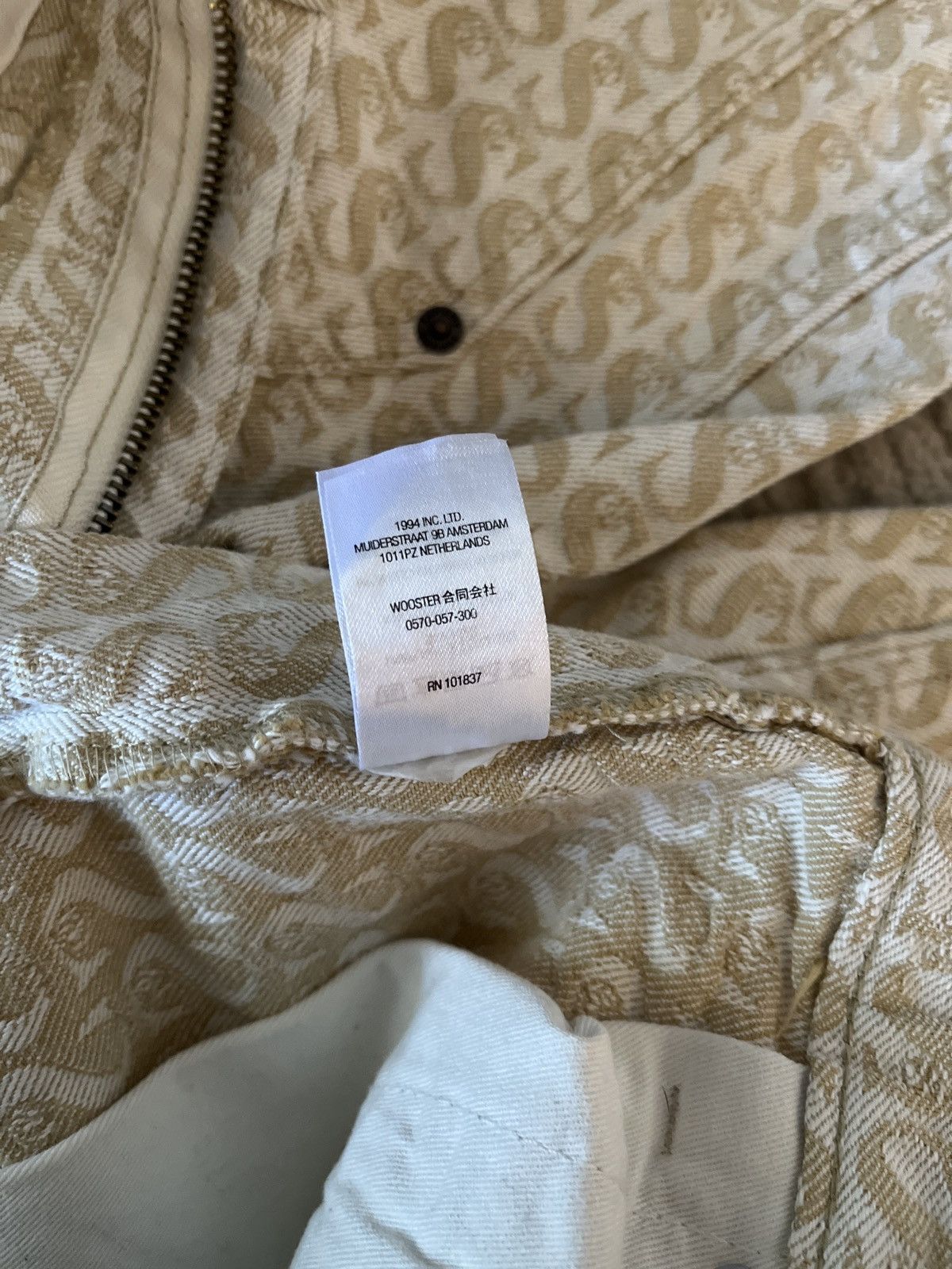 Supreme Supreme 21aw Monogram carpenter pants Size US 32 / EU 48 - 7 Thumbnail