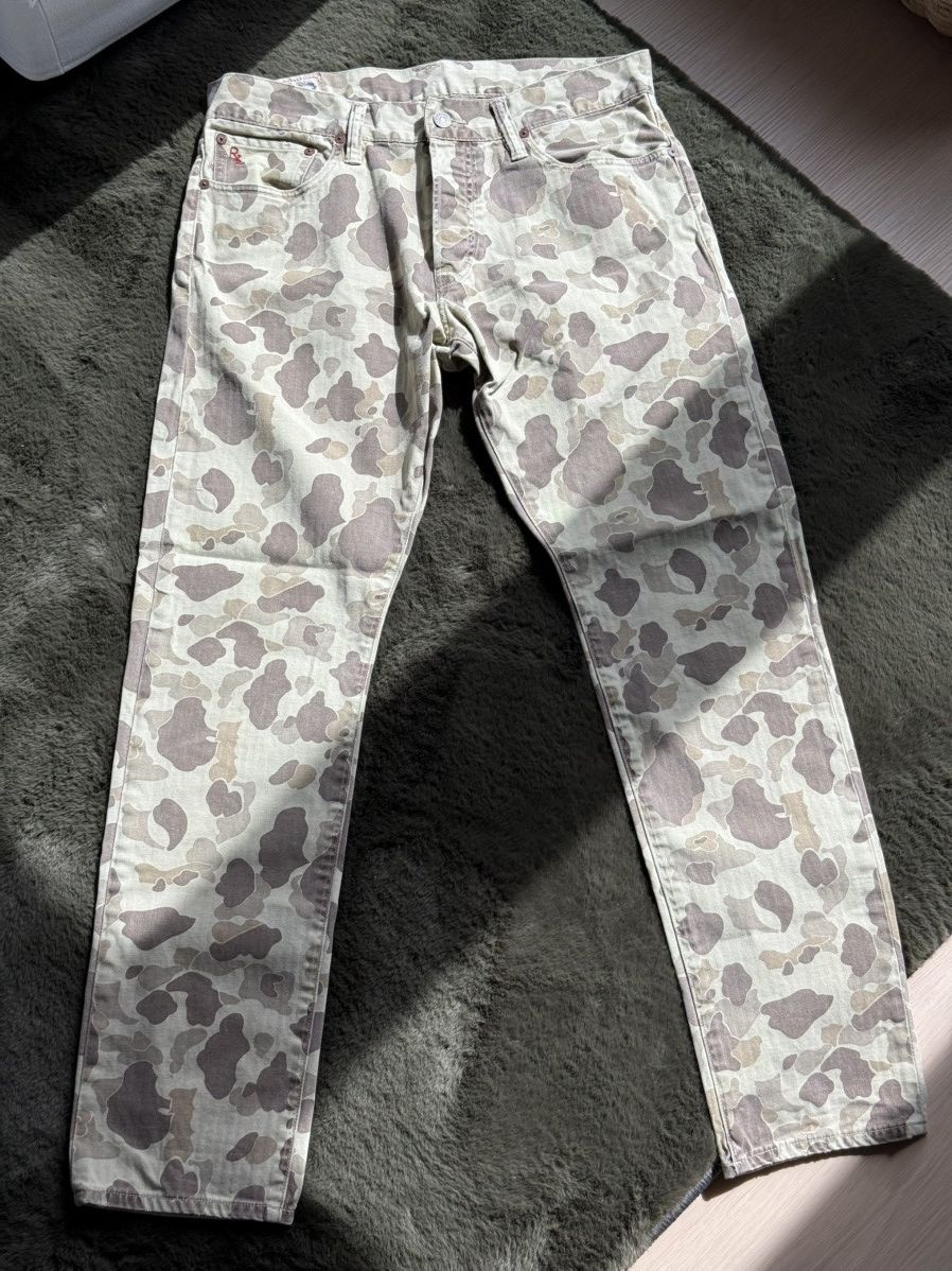 Polo Ralph Lauren Vintage Ralph Lauren Brown Camo Jeans Size US 32 / EU 48 - 1 Thumbnail