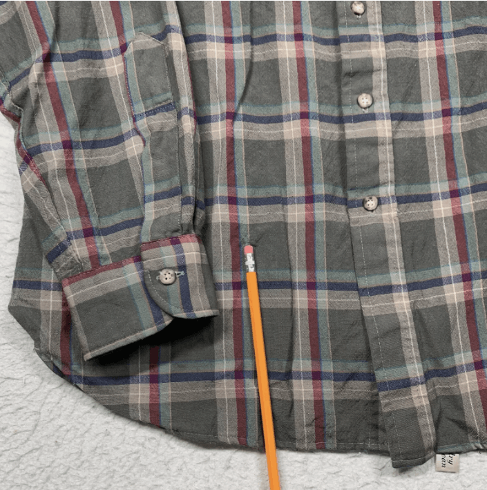 Pendleton Vintage Pendleton Shirt Mens Large Gray Plaid Long Sleeve Size US L / EU 52-54 / 3 - 5 Thumbnail