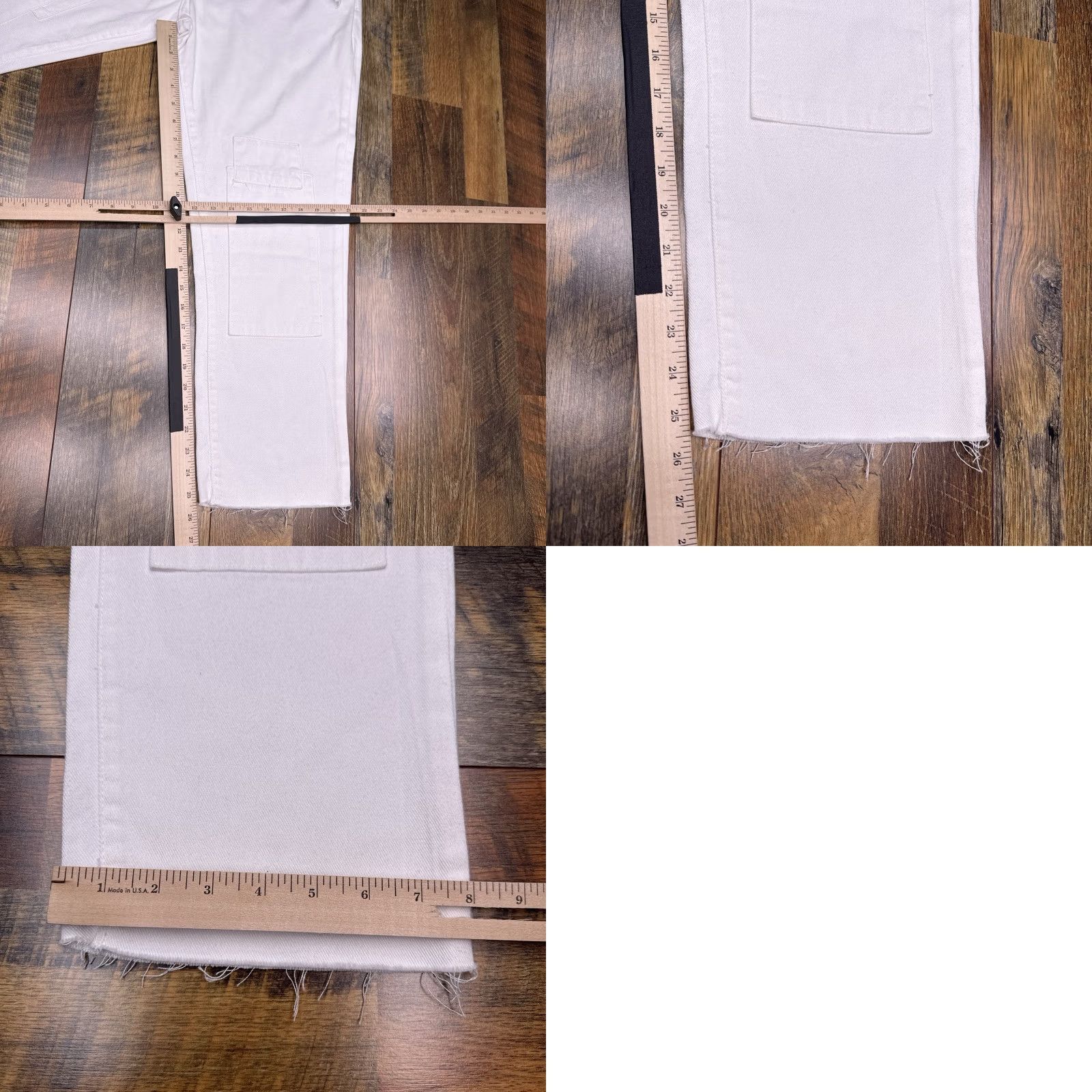 Vintage Kensie Slim Jeans Womens 10 / 30 White High Rise Patches True Vintage New Jeans Women White High Rise Slim 10 30 5-Pocket Denim Short Description N/A Size 32" / US 10 / IT 46 - 9 Thumbnail
