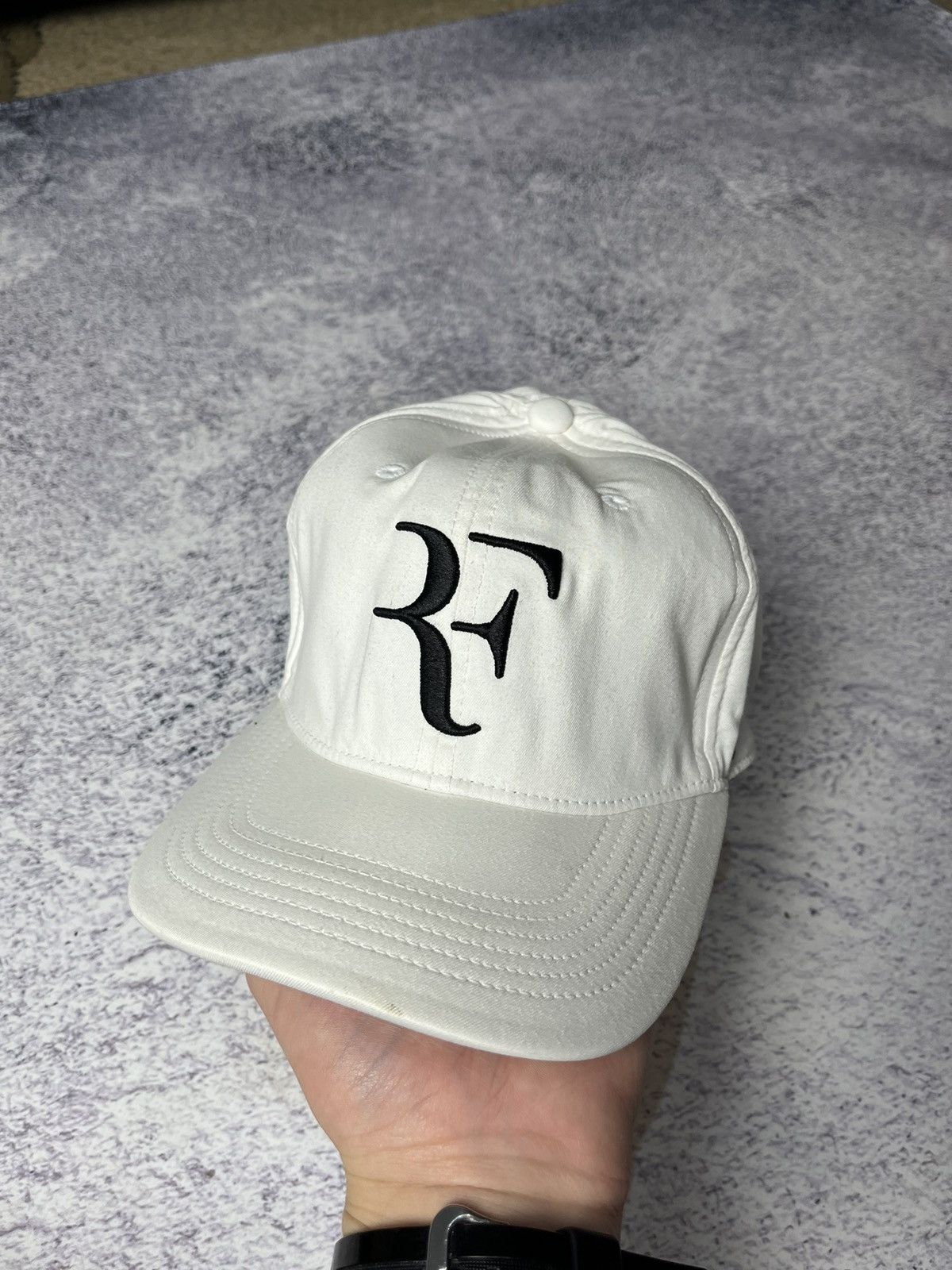 Nike Streetwear Vintage Vintage Nike Roger Federer Rare Cap Hat Tennis White Grailed