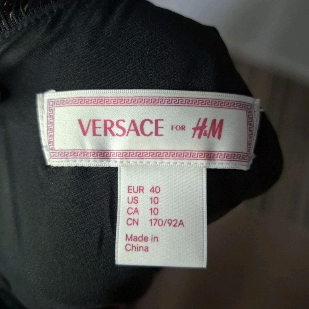 H&M × Versace VERSACE X H&M Fringe Lovehearts Flapper Dress Size 40 Size M / US 6-8 / IT 42-44 - 6 Thumbnail