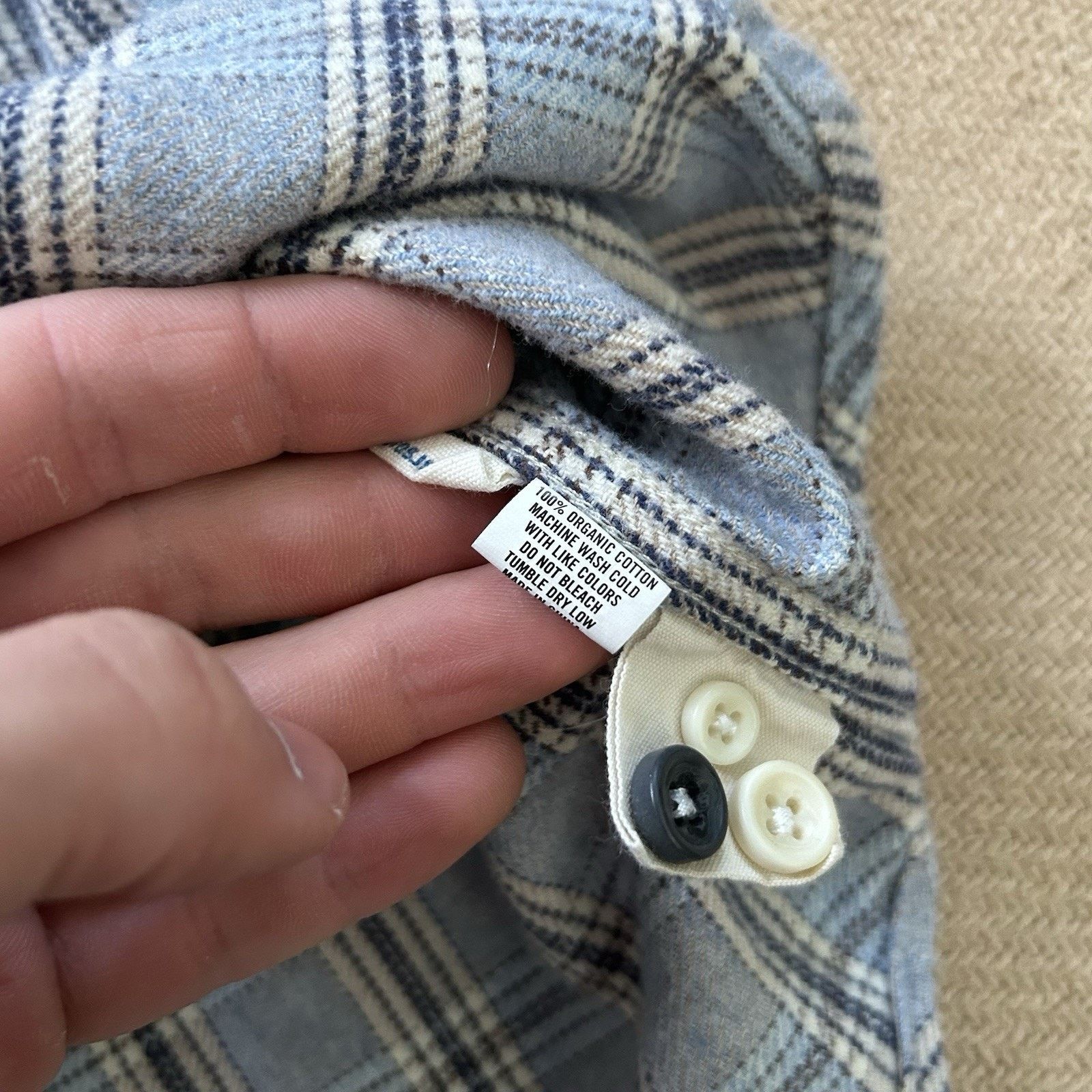 Taylor Stitch The Jack Flannel Plaid Button Up Shirt 40 Medium Size US M / EU 48-50 / 2 - 4 Thumbnail