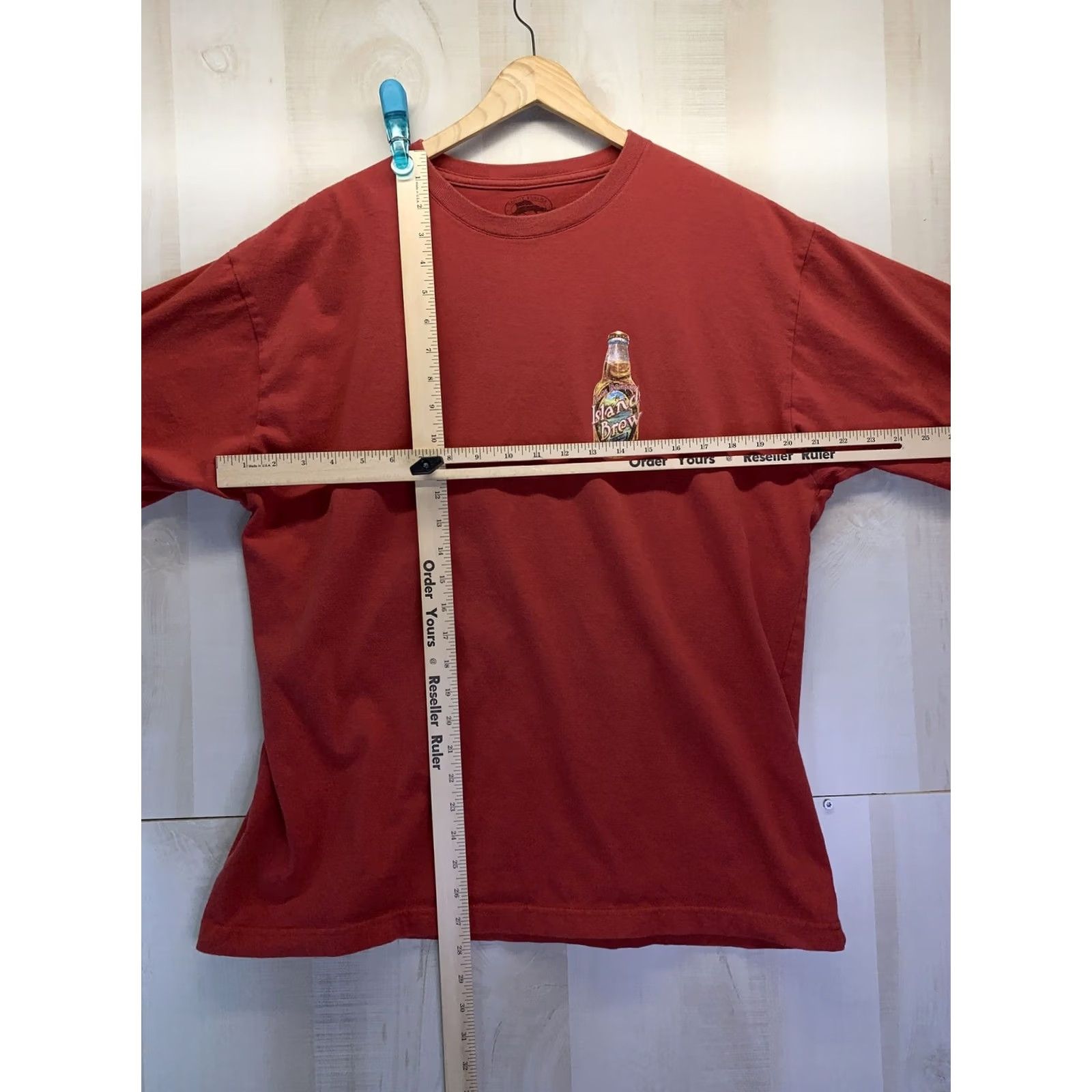 Tommy Bahama Tommy Bahama Men’s Shirt M Island Brew Graphic Print Distressed T Shirt-3807 Rust Red Beach Classic Beer Vintage No N/A Size US M / EU 48-50 / 2 - 4 Thumbnail