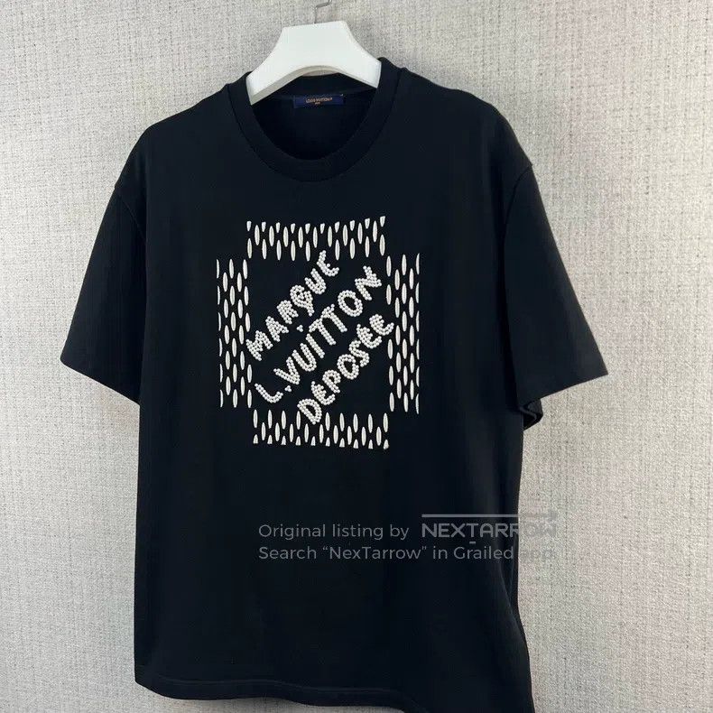 Louis Vuitton Louis Vuitton SS24 monogram beaded embroidered casual crew Size US XXL / EU 58 / 5 - 2 Thumbnail