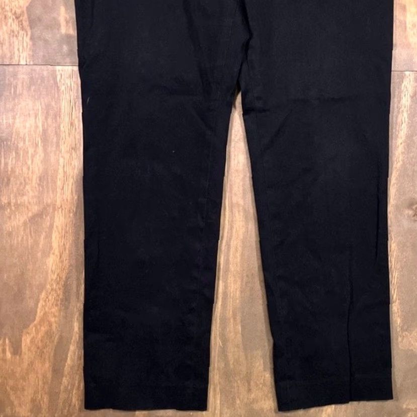 Talbots Talbots Womens Pants Black Signature Straight Zip Pockets Stretch 8 Pants Mens? Size 30" / US 8 / IT 44 - 3 Thumbnail