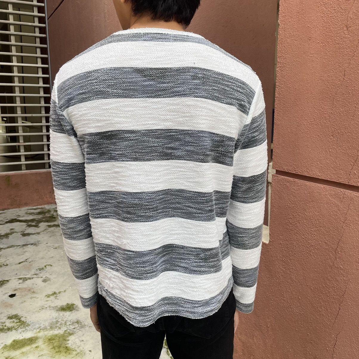 In The Attic Vintage In The Attic Homme Stripe Tee Shirt Size US L / EU 52-54 / 3 - 3 Thumbnail