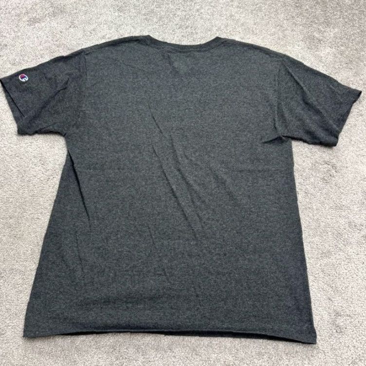Champion Champion Graphic T-Shirt Adult Medium Gray College Casual Tee Mens Size M / US 6-8 / IT 42-44 - 2 Thumbnail
