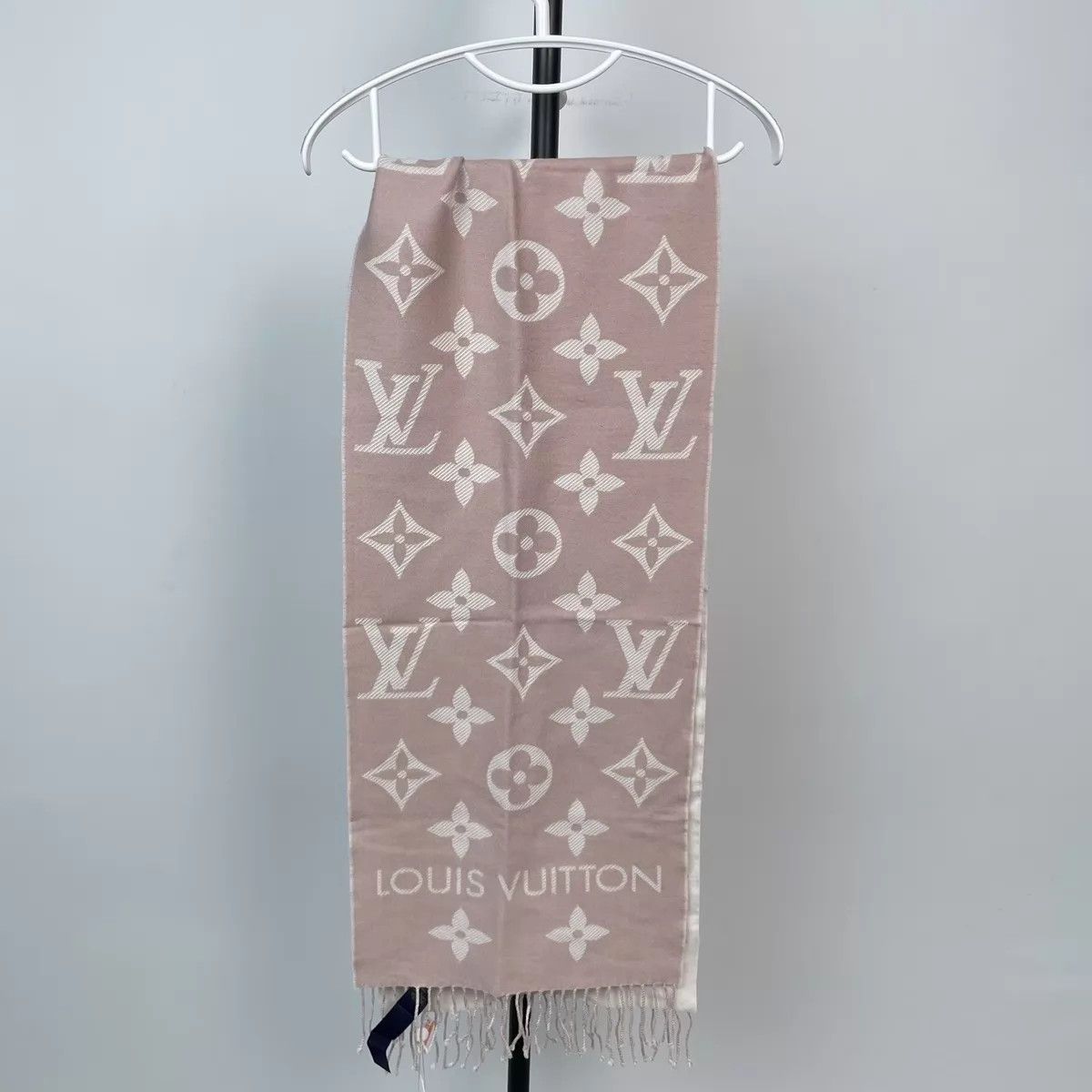 Other Louis Vuitton cashmere scarf 170x34 pink Size ONE SIZE - 1 Thumbnail