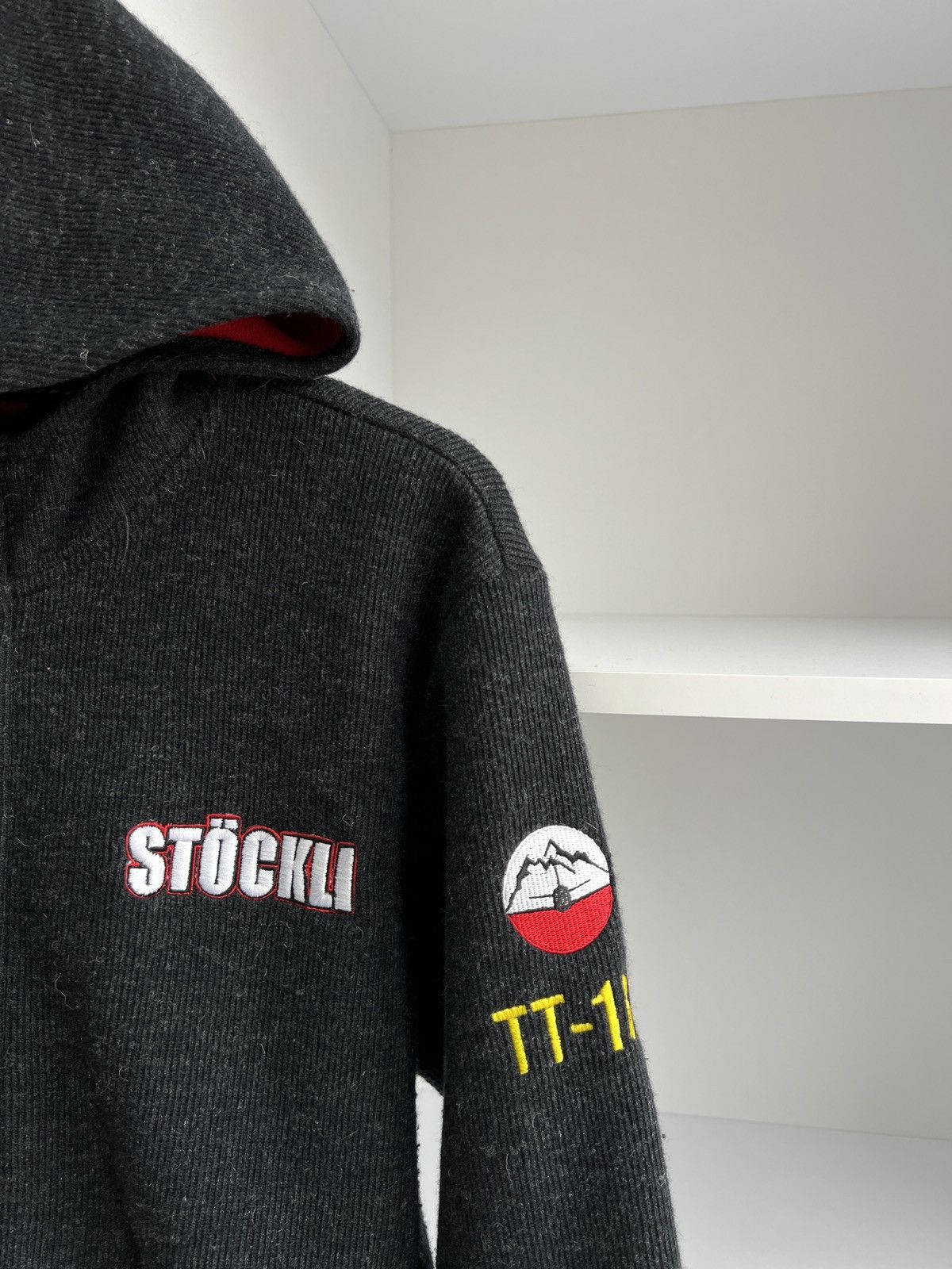 Designer × Vintage Vintage Stockli zip hoodie Size US S / EU 44-46 / 1 - 6 Thumbnail