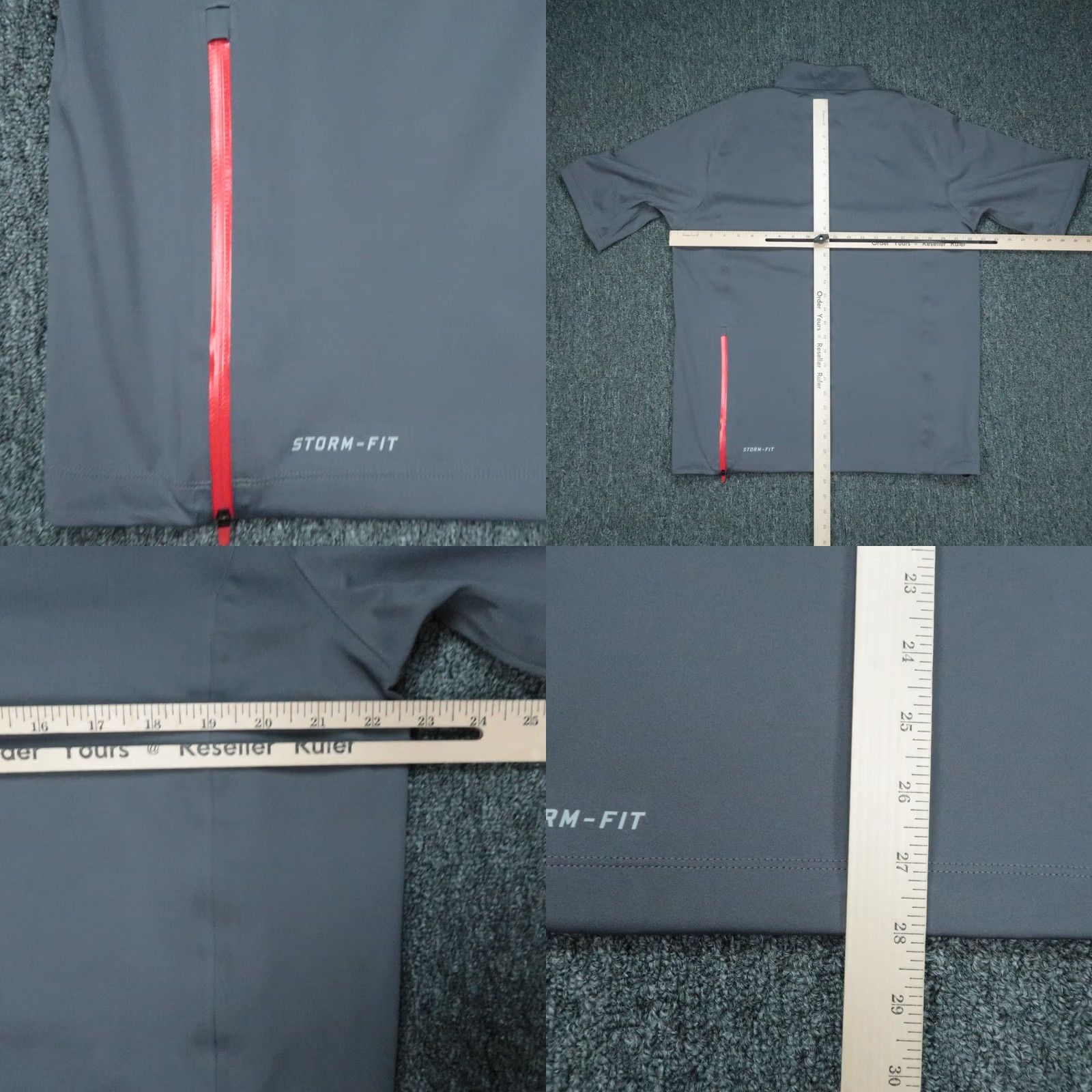 Nike Nike Jacket Mens M Gray Half Zip Tiger Woods TW Storm Fit Vapor Pullover Size US M / EU 48-50 / 2 - 8 Thumbnail