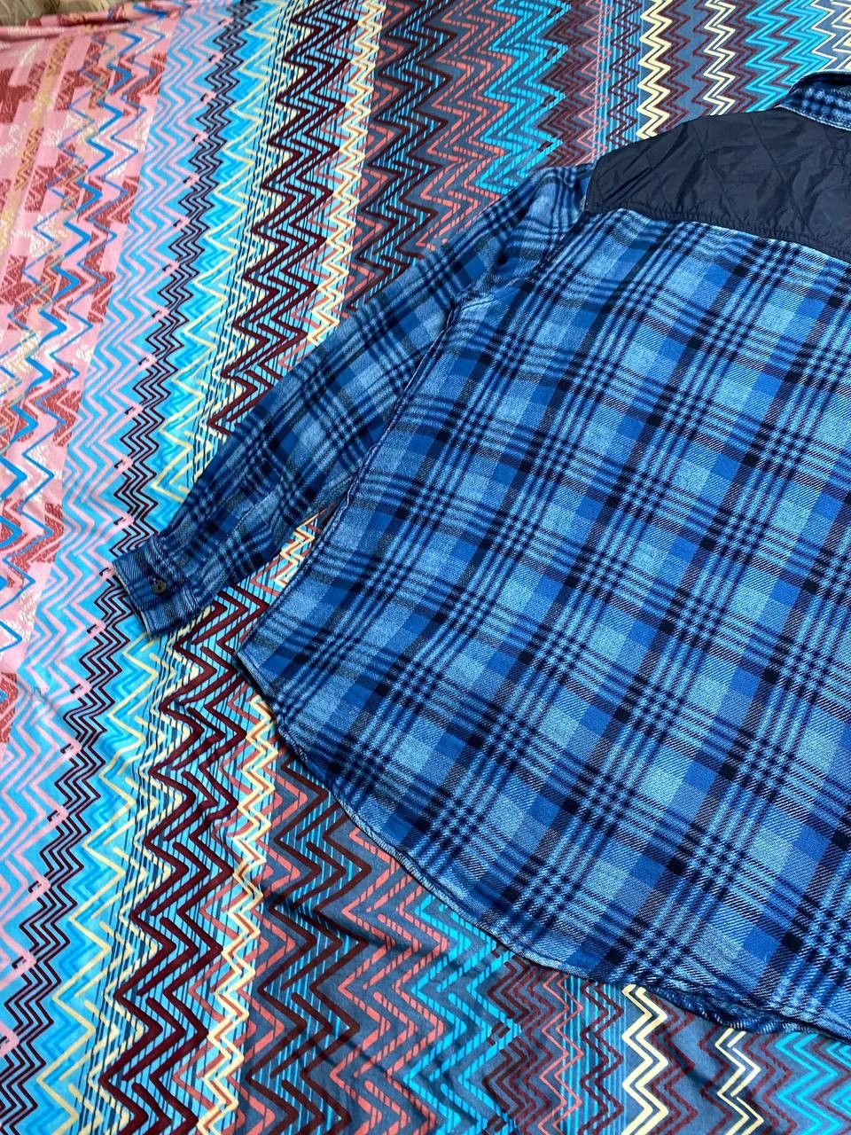 Polo Ralph Lauren Vintage Y2k Polo Ralph Lauren Flanel Button Up Shirt Size US L / EU 52-54 / 3 - 16 Thumbnail