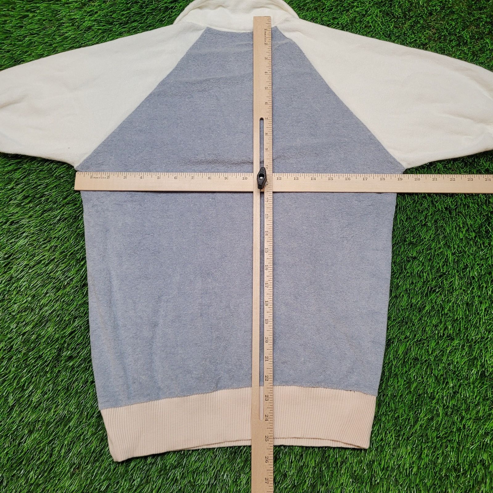 Gap VTG 80s GAP Terry Cloth Polo Top Womens M Batwing Sleeve Size M / US 6-8 / IT 42-44 - 7 Thumbnail