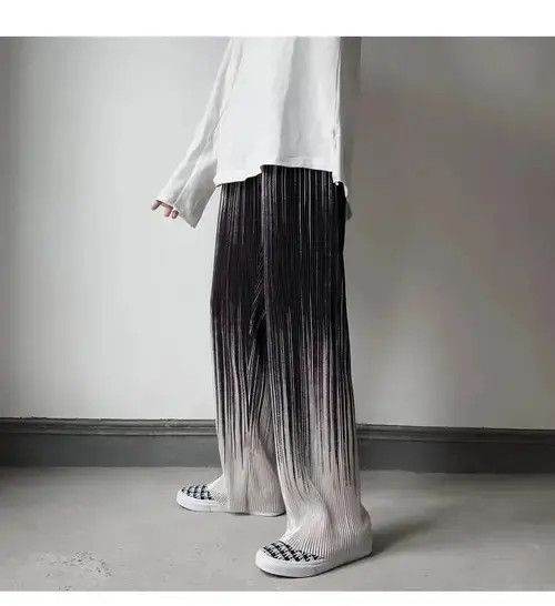 Japanese Brand × Vintage Man Casual Pants Harajuku Wide Leg Oversize Size US 30 / EU 46 - 3 Thumbnail