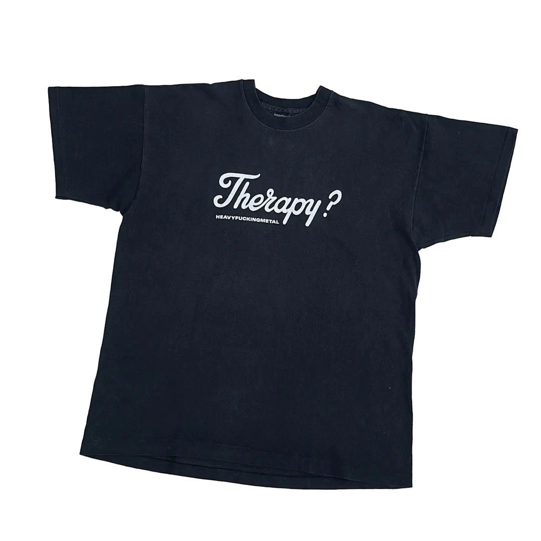 Band Tees × Vintage Therapy? 1990 90s Vintage Irony Band Concert Tour T-Shirt Size US XL / EU 56 / 4 - 1 Thumbnail