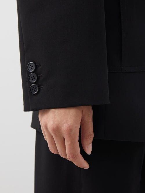 Maison Margiela oc11z0925 Single-Breasted Blazer in Black Size M / US 6-8 / IT 42-44 - 4 Thumbnail