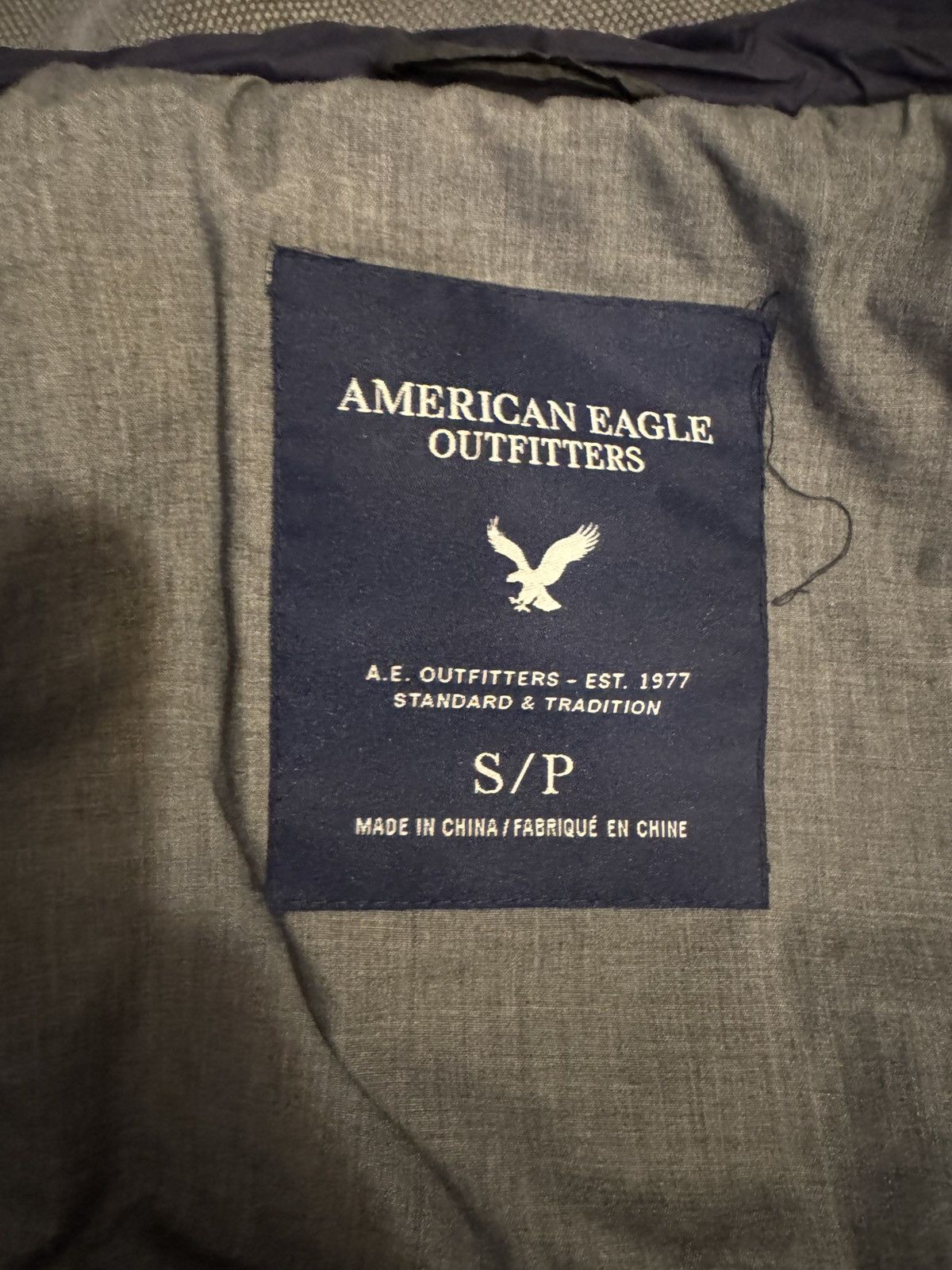 American Eagle Outfitters American Eagle Blue/Green Mens Puffer Vest - S Size US S / EU 44-46 / 1 - 3 Thumbnail