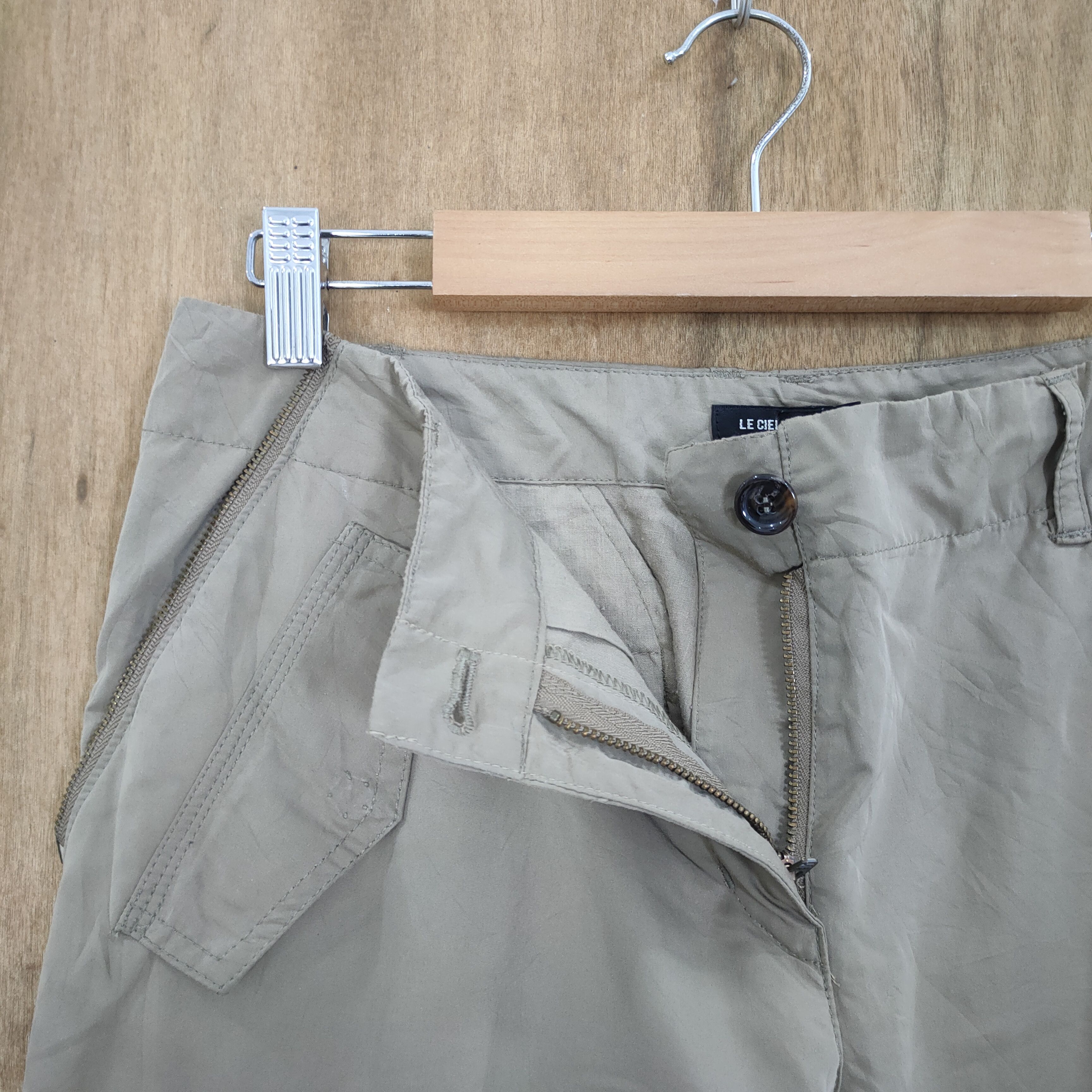 LE CIEL BLEU JAPANESE BRAND WOMEN BONDAGE CARGO PANTS Size US 29 - 11 Thumbnail