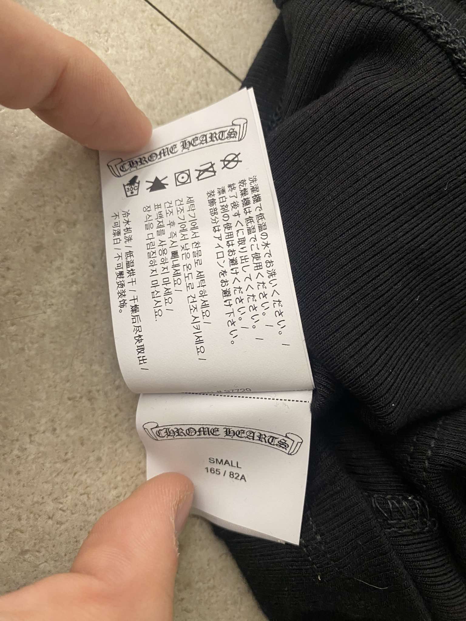 Chrome Hearts CHROME HEARTS Bad Seed CH Embroidered Black Long Sleeve Size S / US 4 / IT 40 - 7 Thumbnail