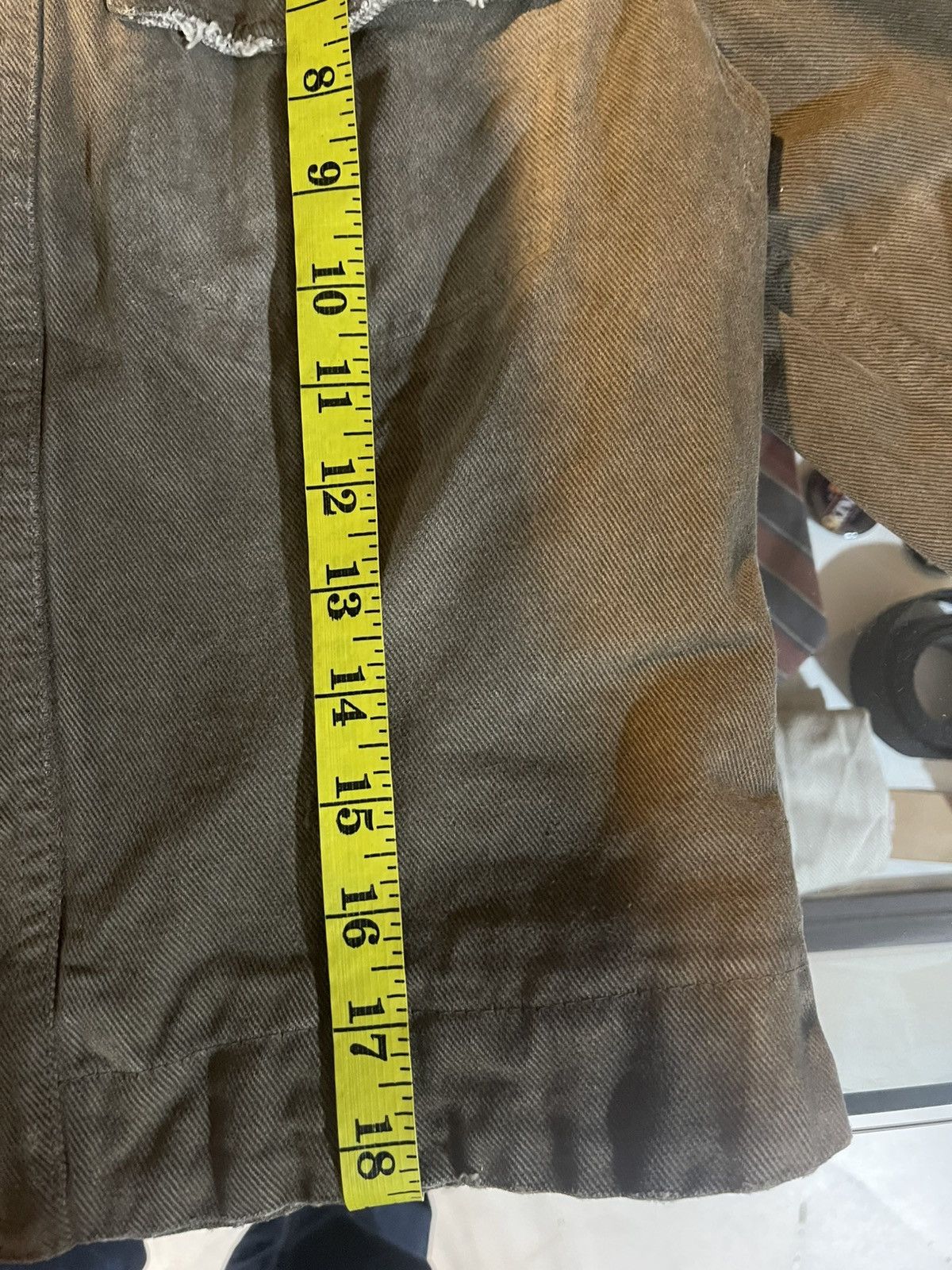 Dolce & Gabbana VINTAGE DOLCE & GABBANA MILITARY KHAKI DENIM JACKET Size S / US 4 / IT 40 - 8 Thumbnail
