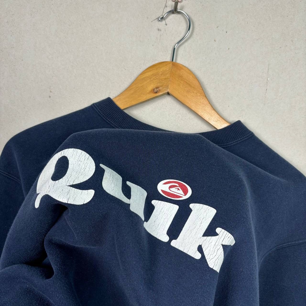 Quiksilver Vintage 90s Quiksilver Spell-out Logo Crewneck Sweatshirt Size US L / EU 52-54 / 3 - 5 Thumbnail