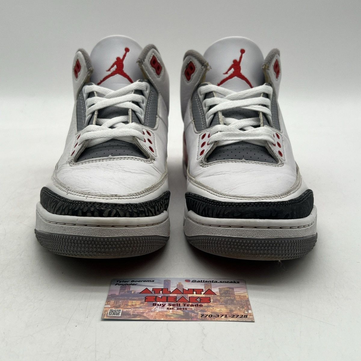 Jordan Brand Air Jordan 3 fire red Size US 9.5 / EU 42-43 - 2 Thumbnail